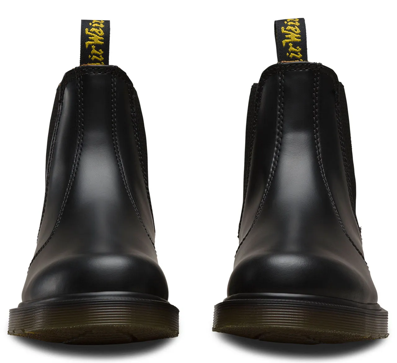 2976 BLACK SMOOTH CHELSEA BOOT