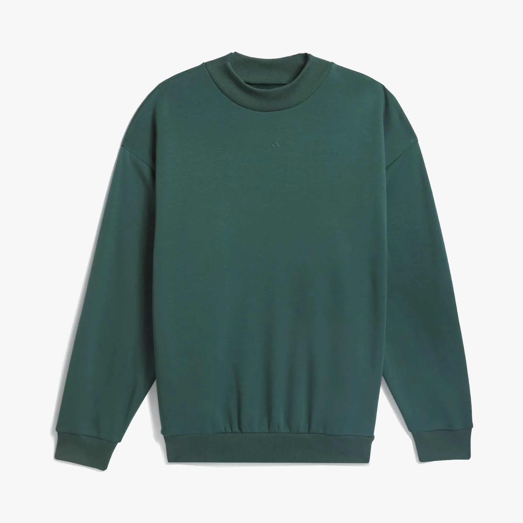 Adidas Originals | BASKETBALL CREW SWEATSHIRT  { MINERAL GREEN