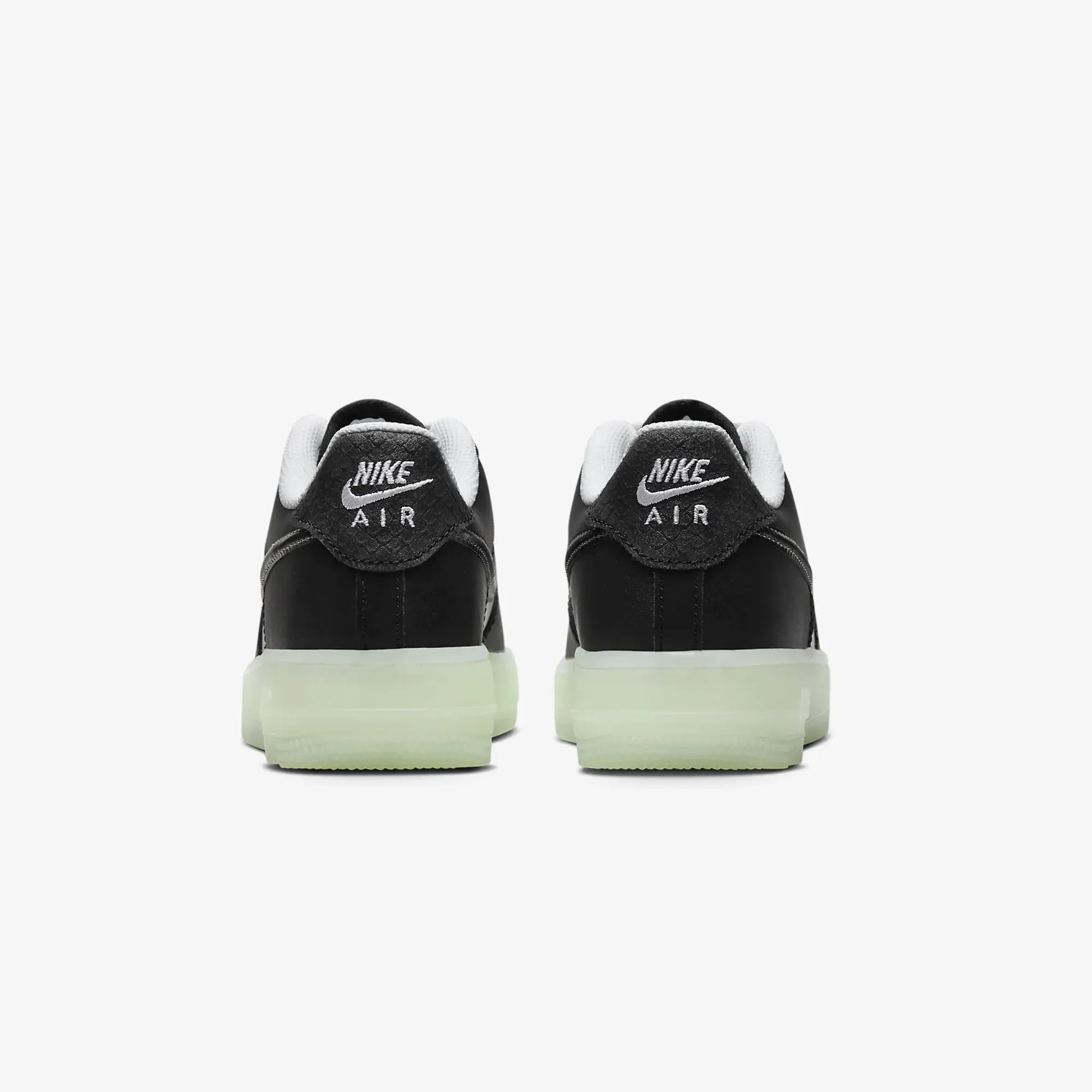 AIR FORCE 1 LV8 (GS) 'WHITE/BLACK-VAPOR GREEN'