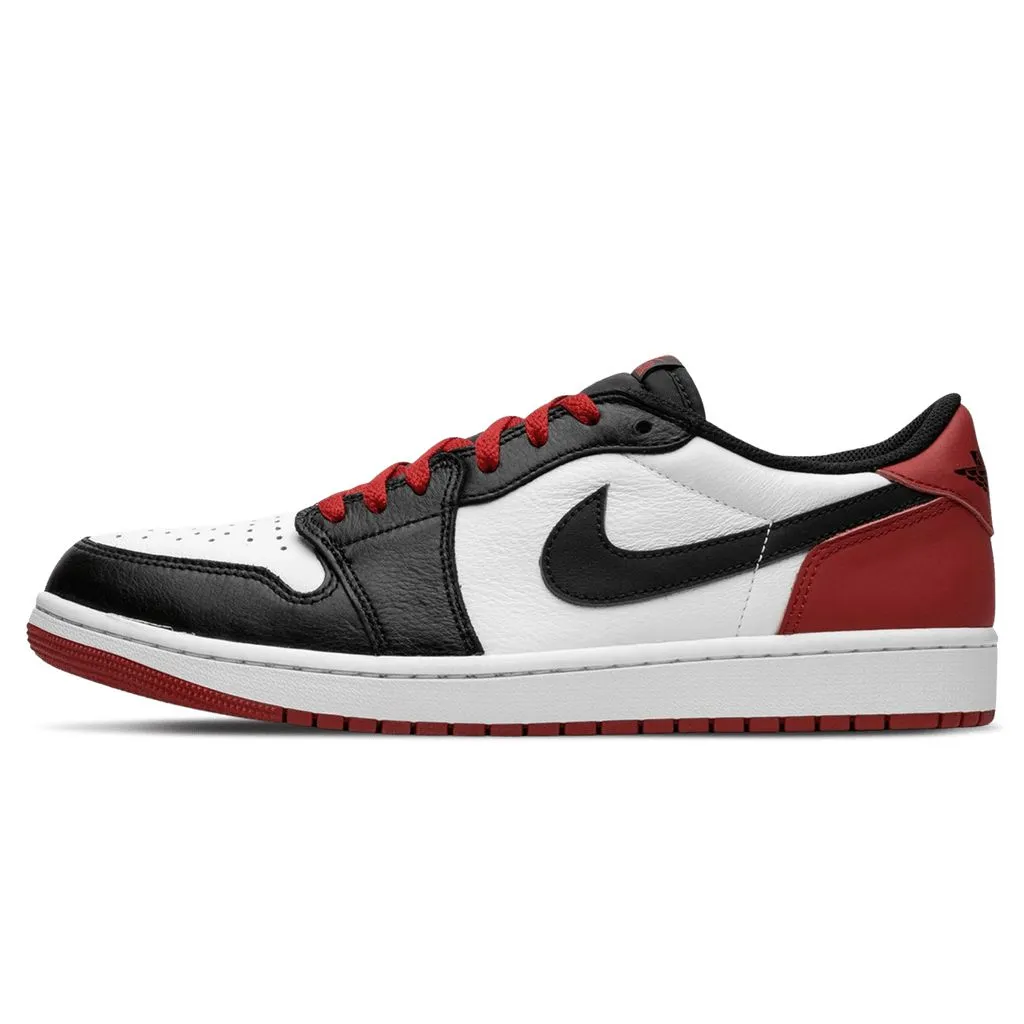 Air Jordan 1 Retro Low OG Black Toe (2023)