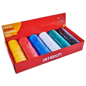 Amtech Insulating Tape Assorted Colours