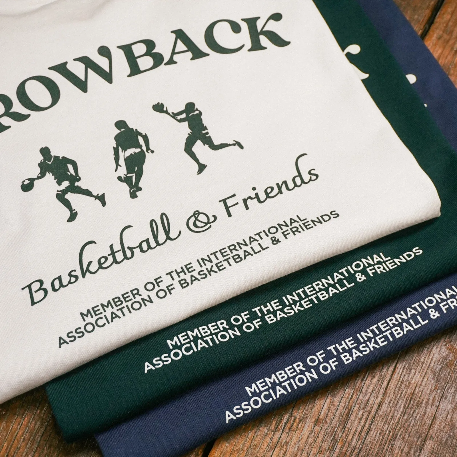 Basketball & Friends International Tee - Racing Green