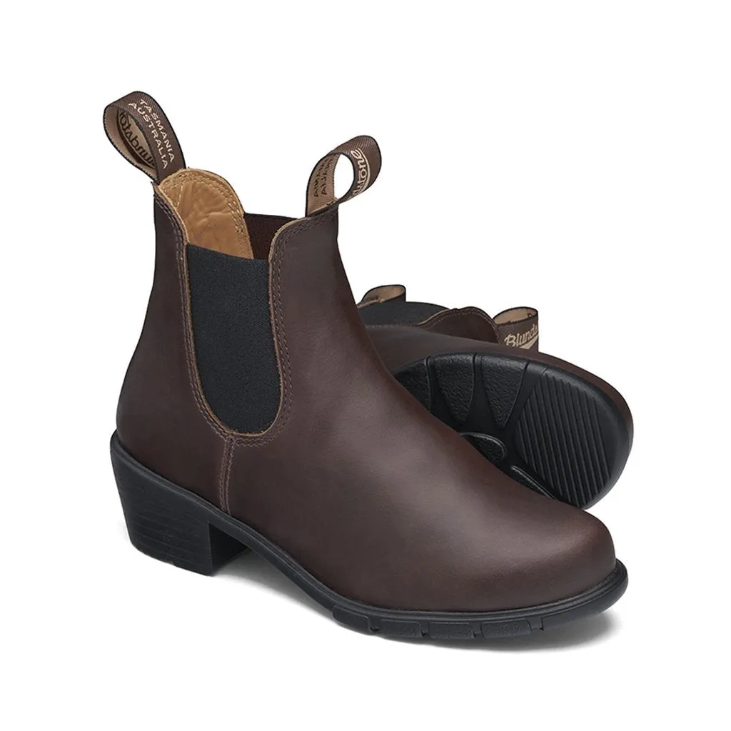 Blundstone Womens Heeled Boot #2168 in Cocoa Brown - Stylish & Comfortable Footwear for Every Occasion