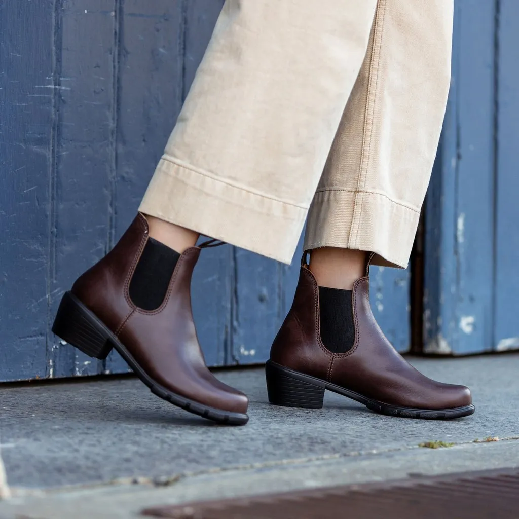 Blundstone Womens Heeled Boot #2168 in Cocoa Brown - Stylish & Comfortable Footwear for Every Occasion