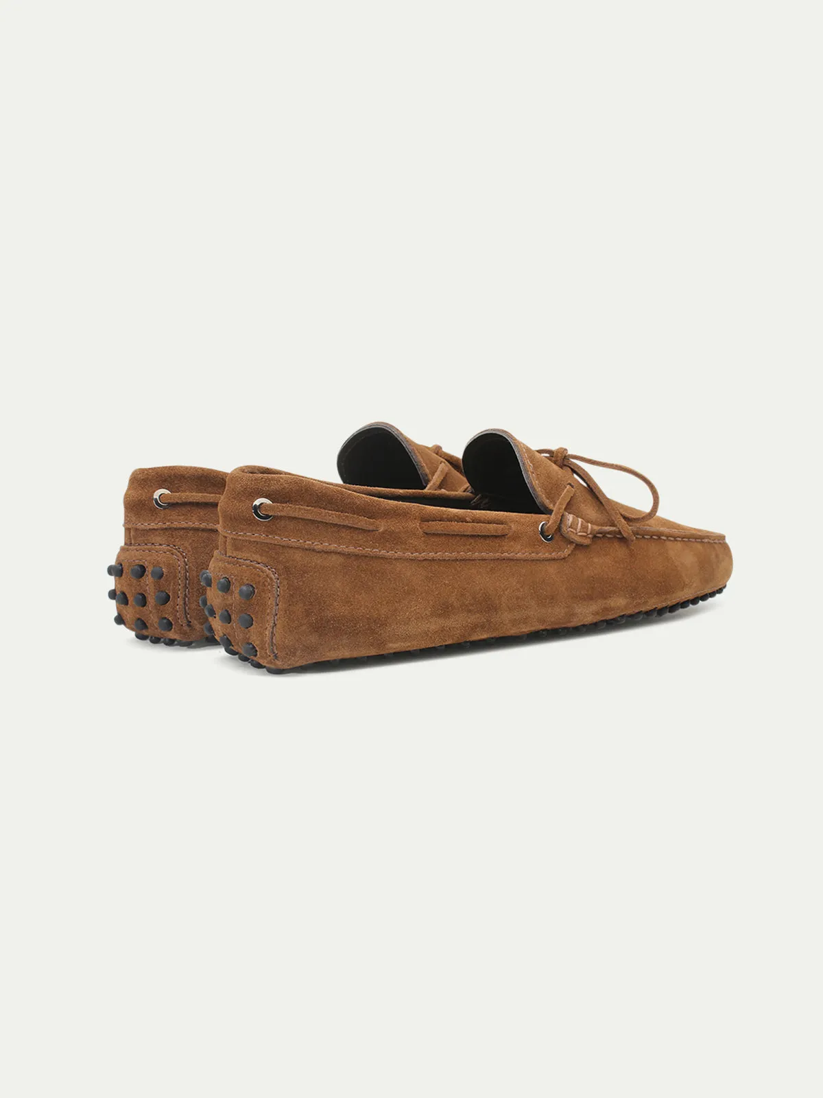 Caramel Suede Driving Shoes