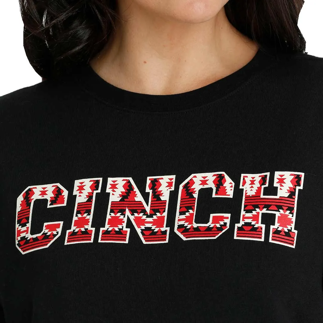 Cinch Women's Fleece Pullover Logo Sweatshirt