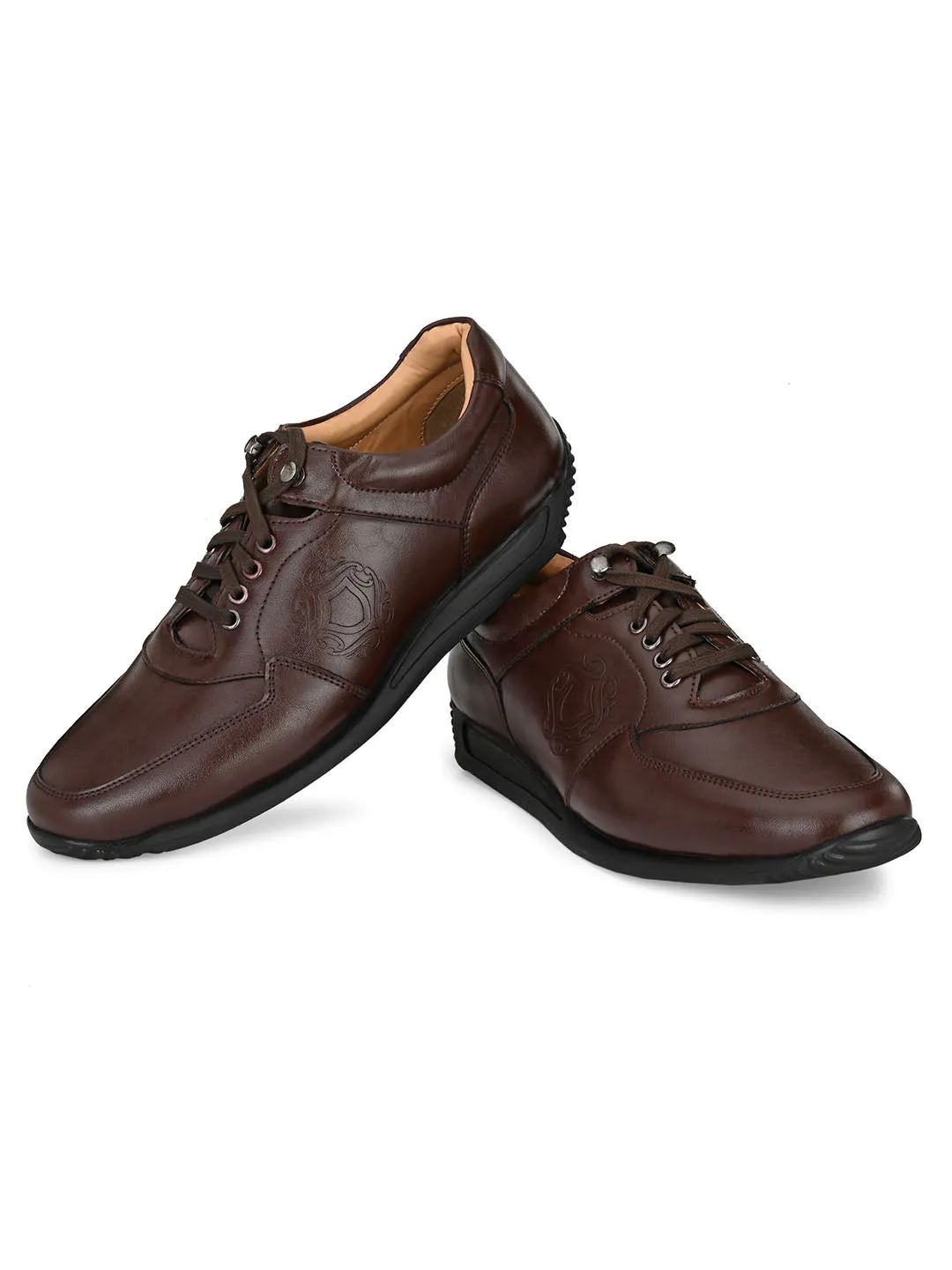 Clamor Brown Lace-Ups