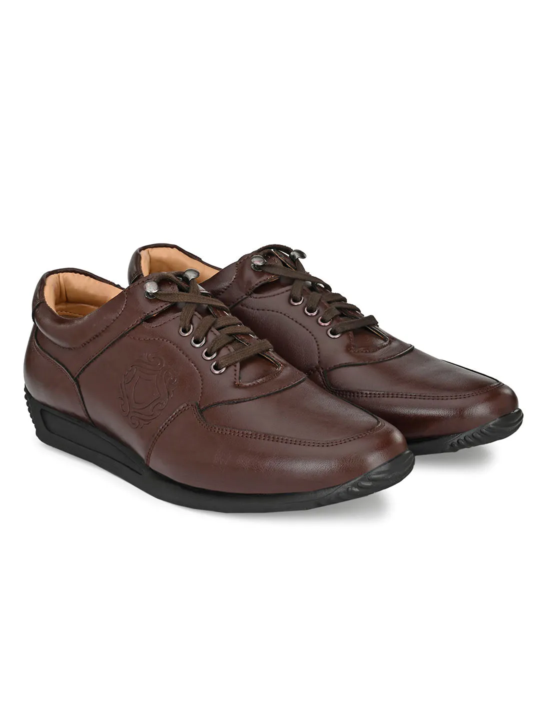 Clamor Brown Lace-Ups