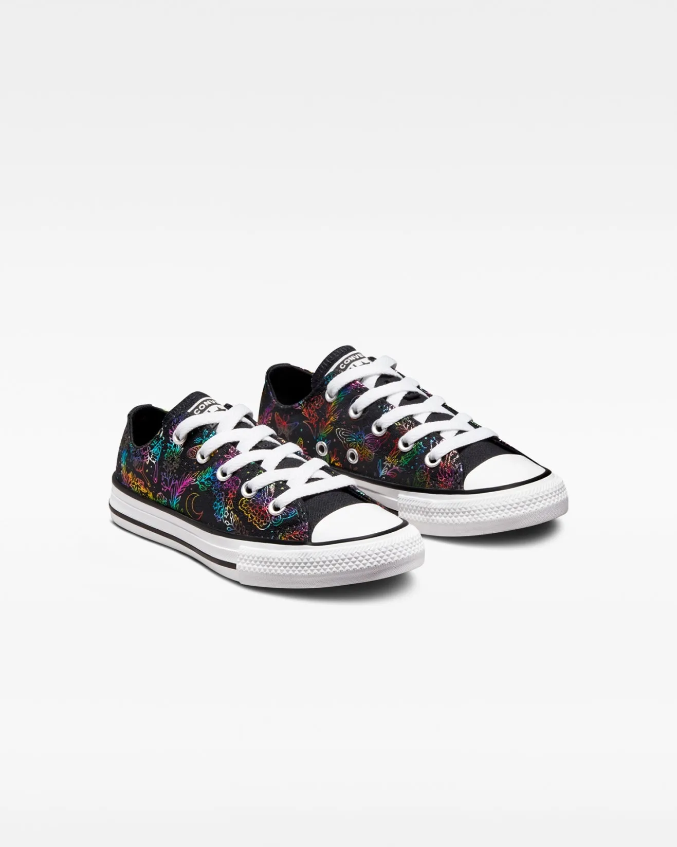 Converse Kids Chuck Taylor All Star Butterfly Shine Junior Low Top