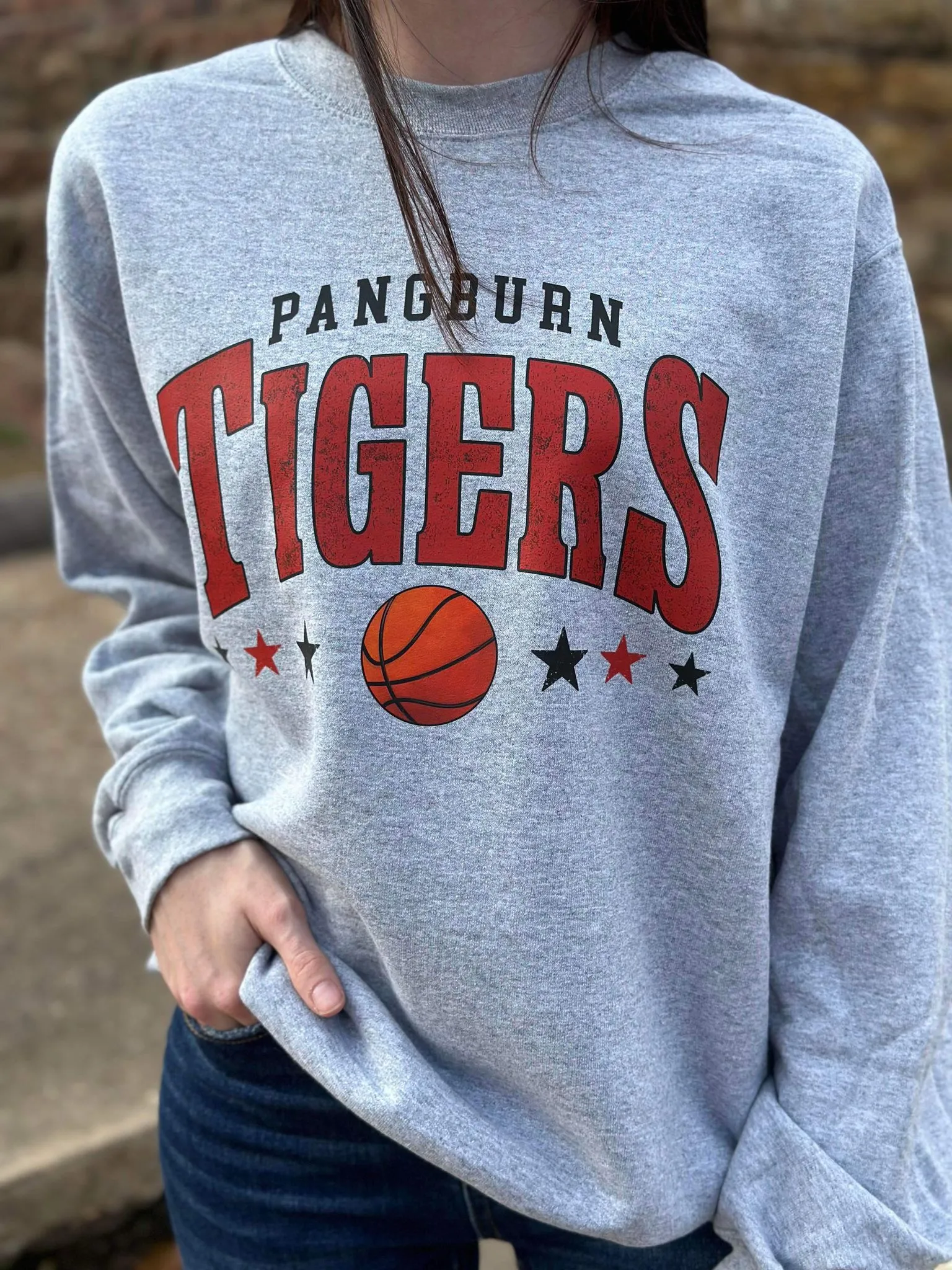 Custom Basketball Mascot Sweatshirt