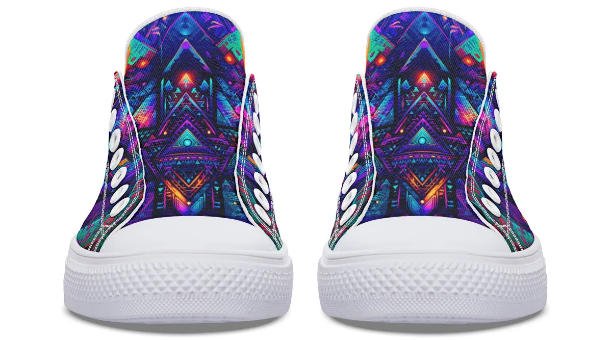 Cyber Night Low Top Shoes