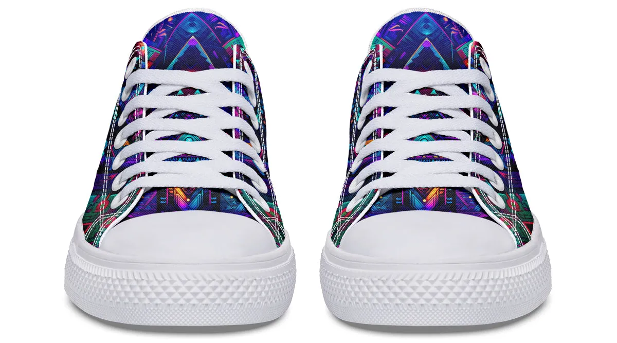 Cyber Night Low Top Shoes