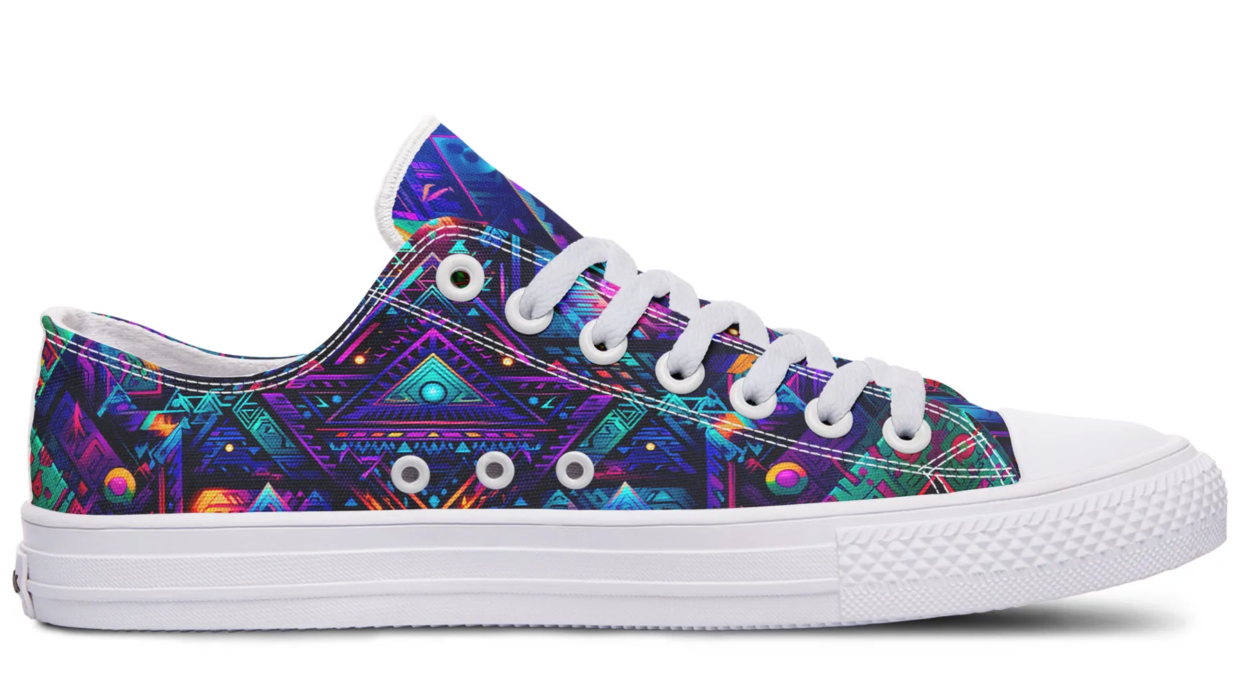 Cyber Night Low Top Shoes