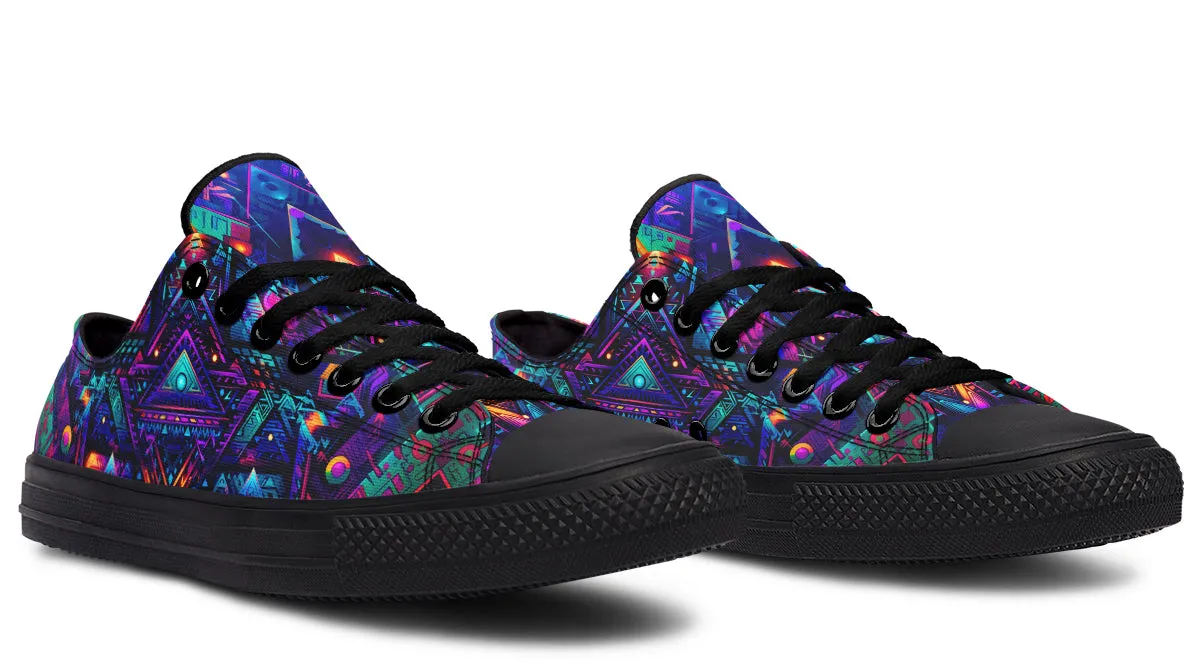 Cyber Night Low Top Shoes