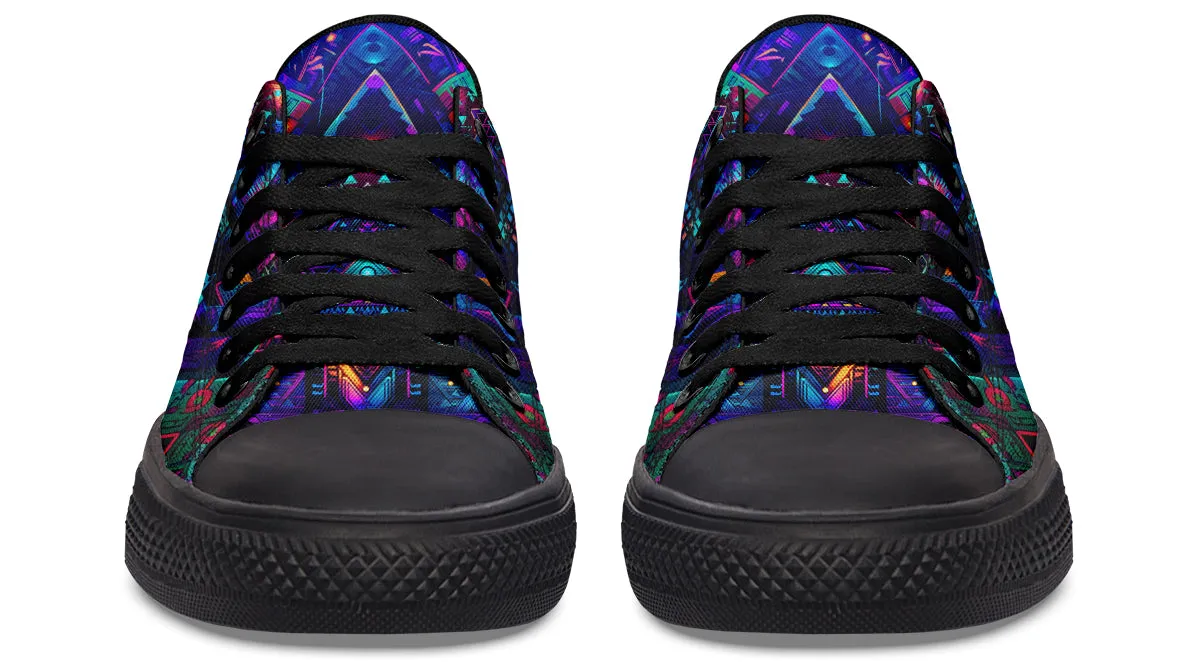 Cyber Night Low Top Shoes