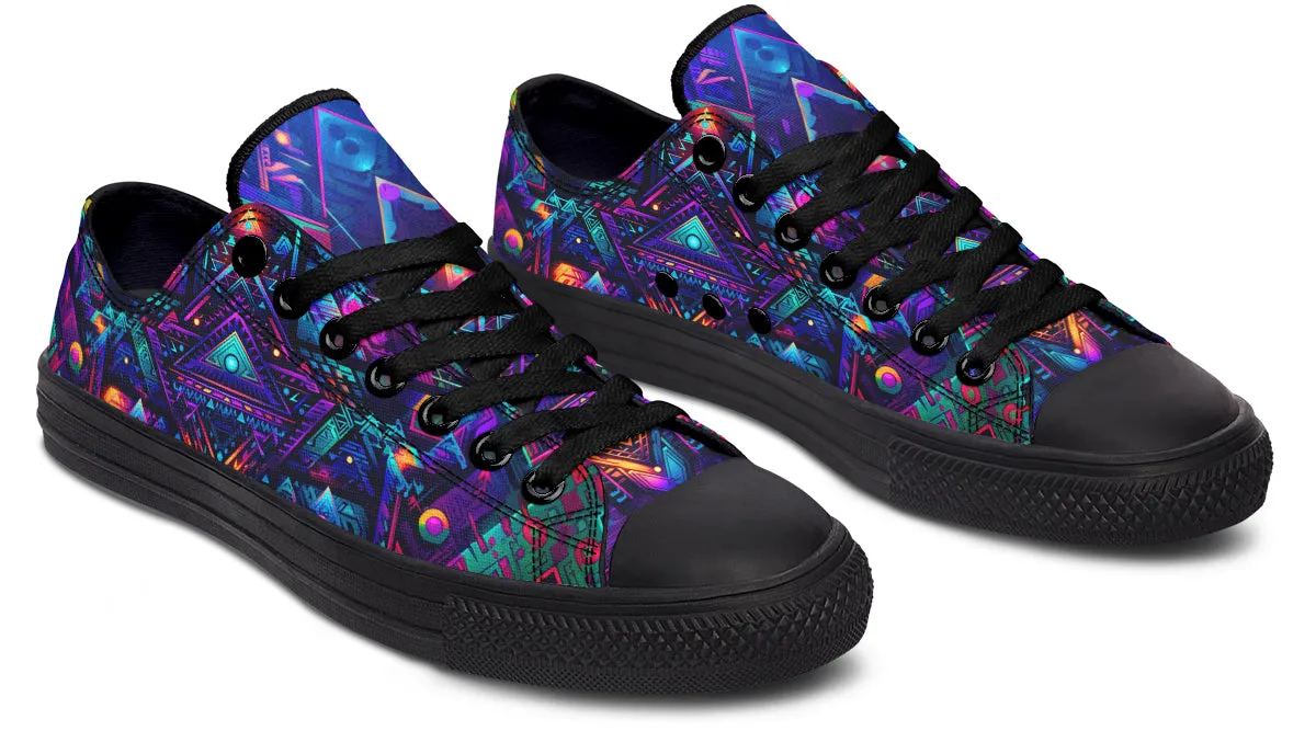 Cyber Night Low Top Shoes