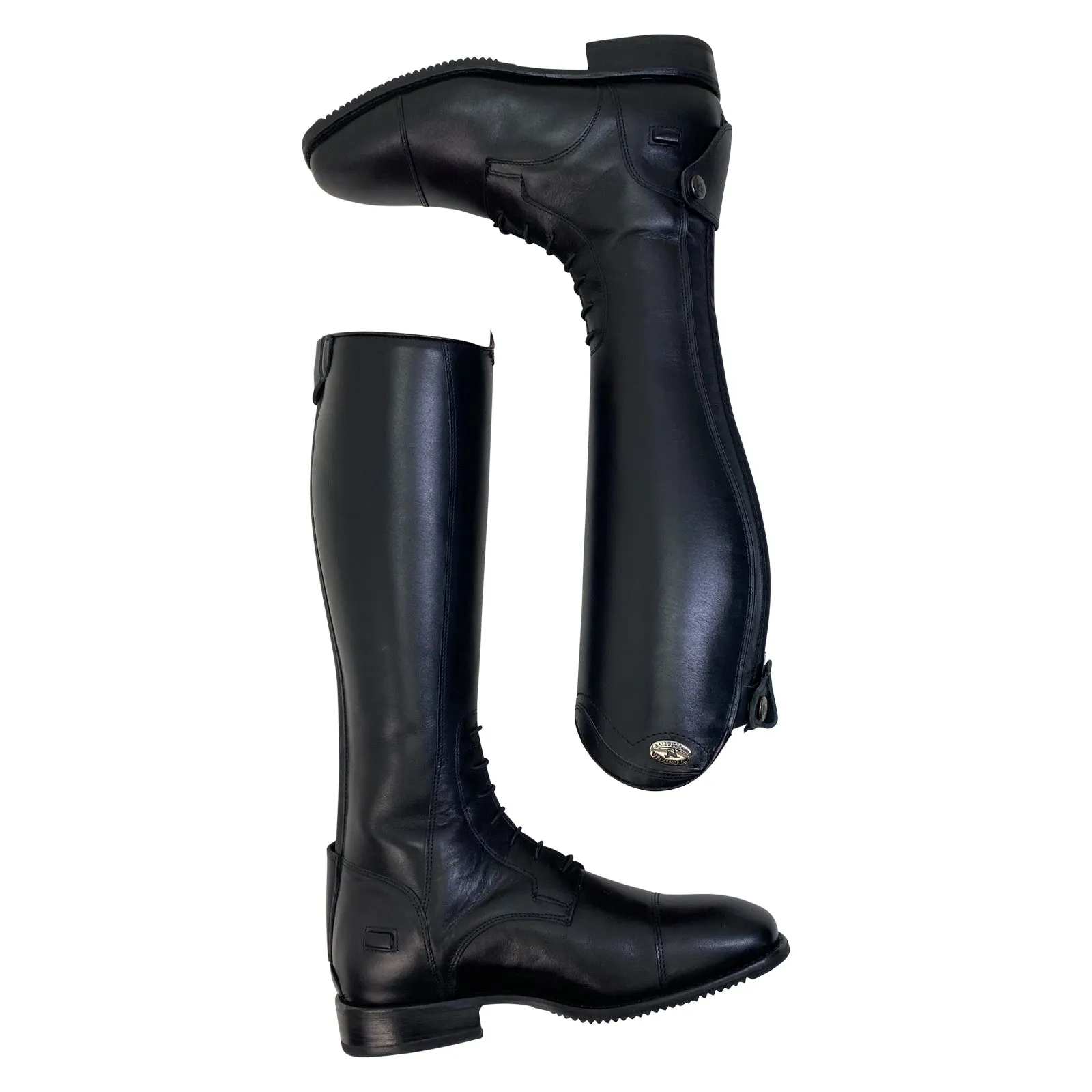 DeNiro 'Volare' Field Boots in Black - Women's 38 ES/XXS (US 7.5 X-Short, X-Slim)