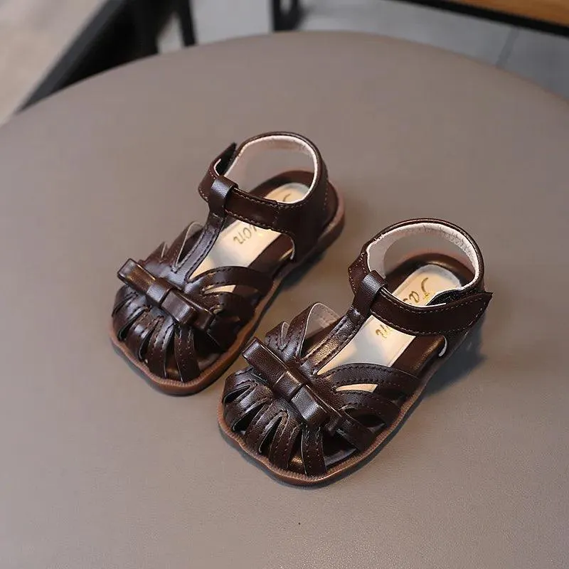 Fashion Cut Out Soft Sandals for Toddler Baby Girls: TF259 Casual Shoes