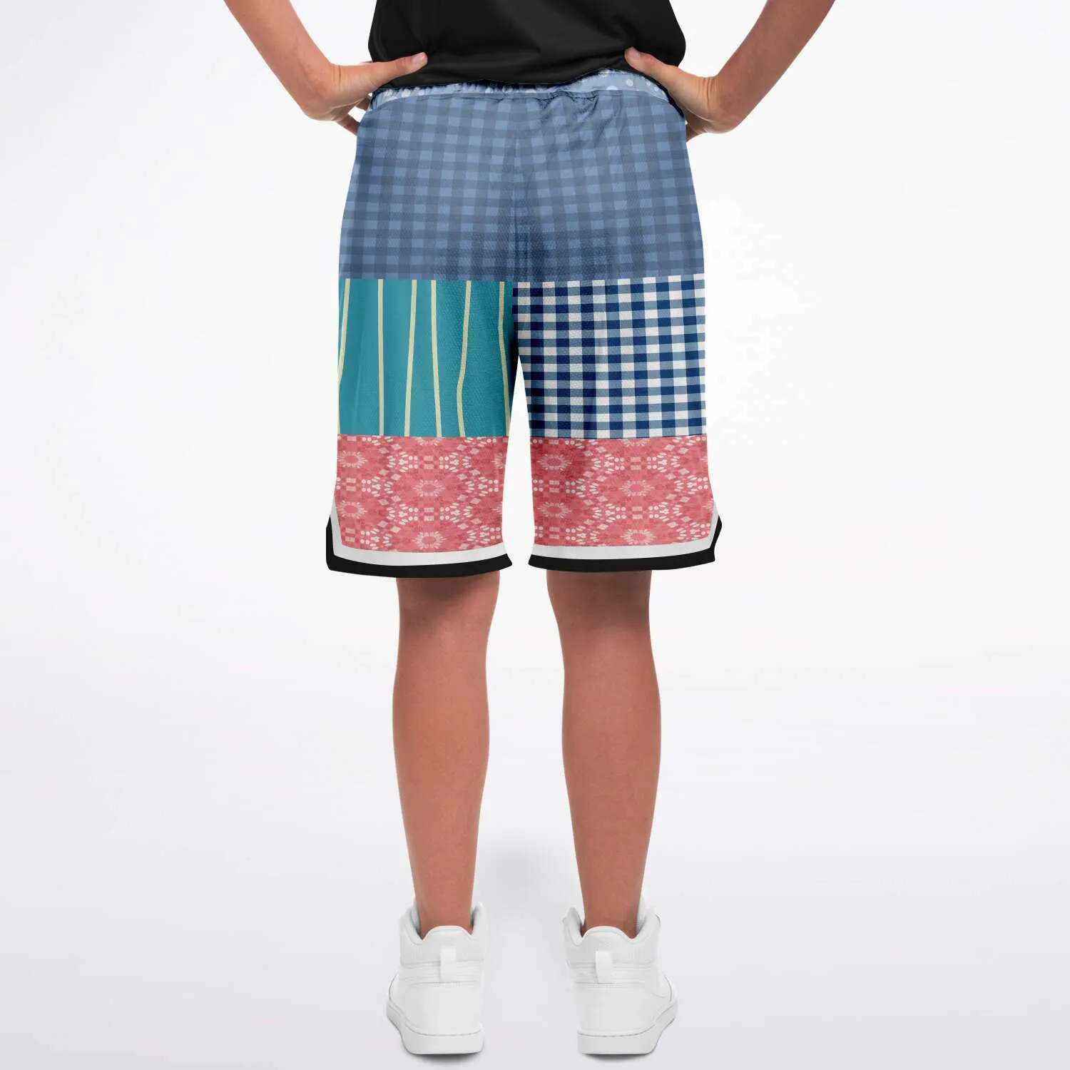 Flamingo Road Unisex Basketball Shorts