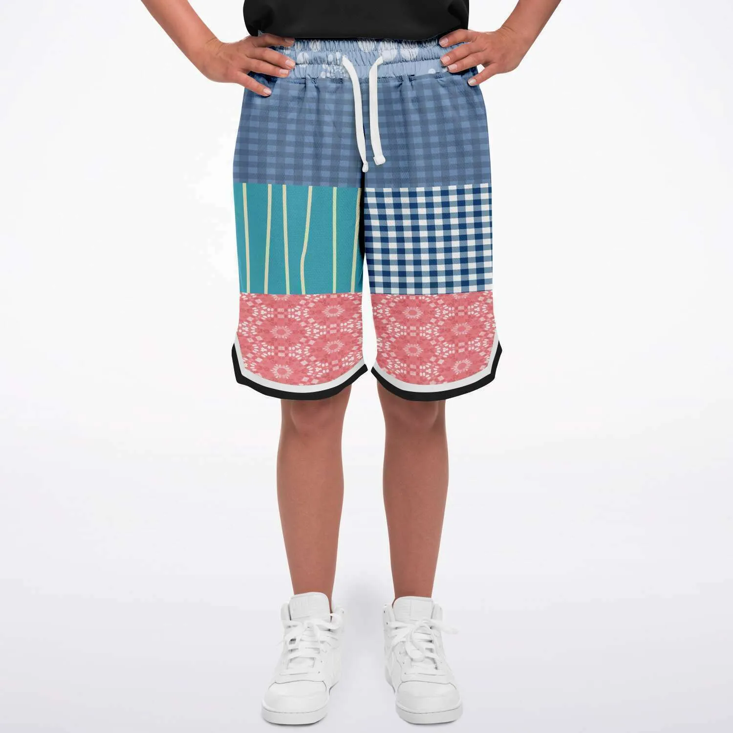 Flamingo Road Unisex Basketball Shorts