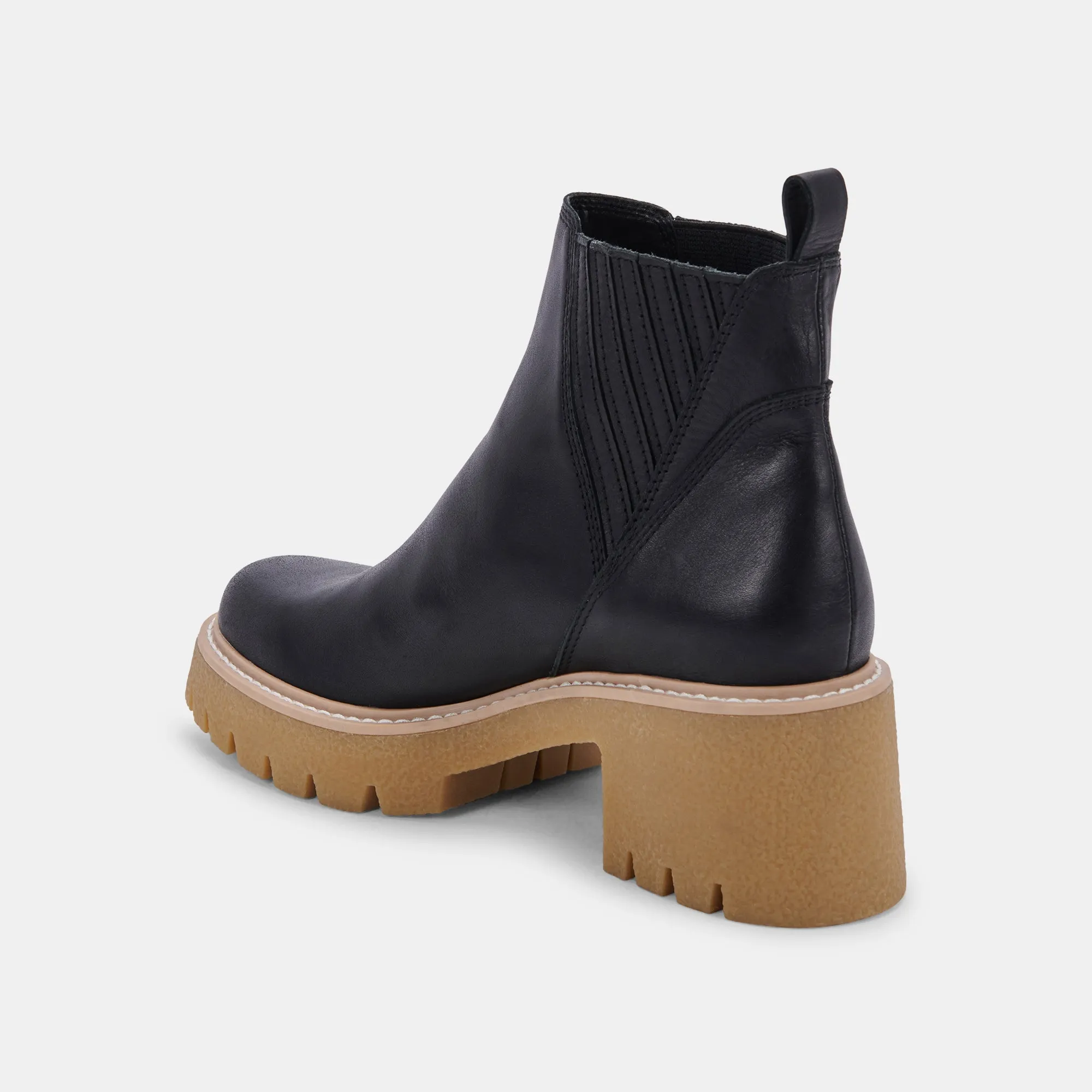 HARTE H2O BOOTS BLACK LEATHER