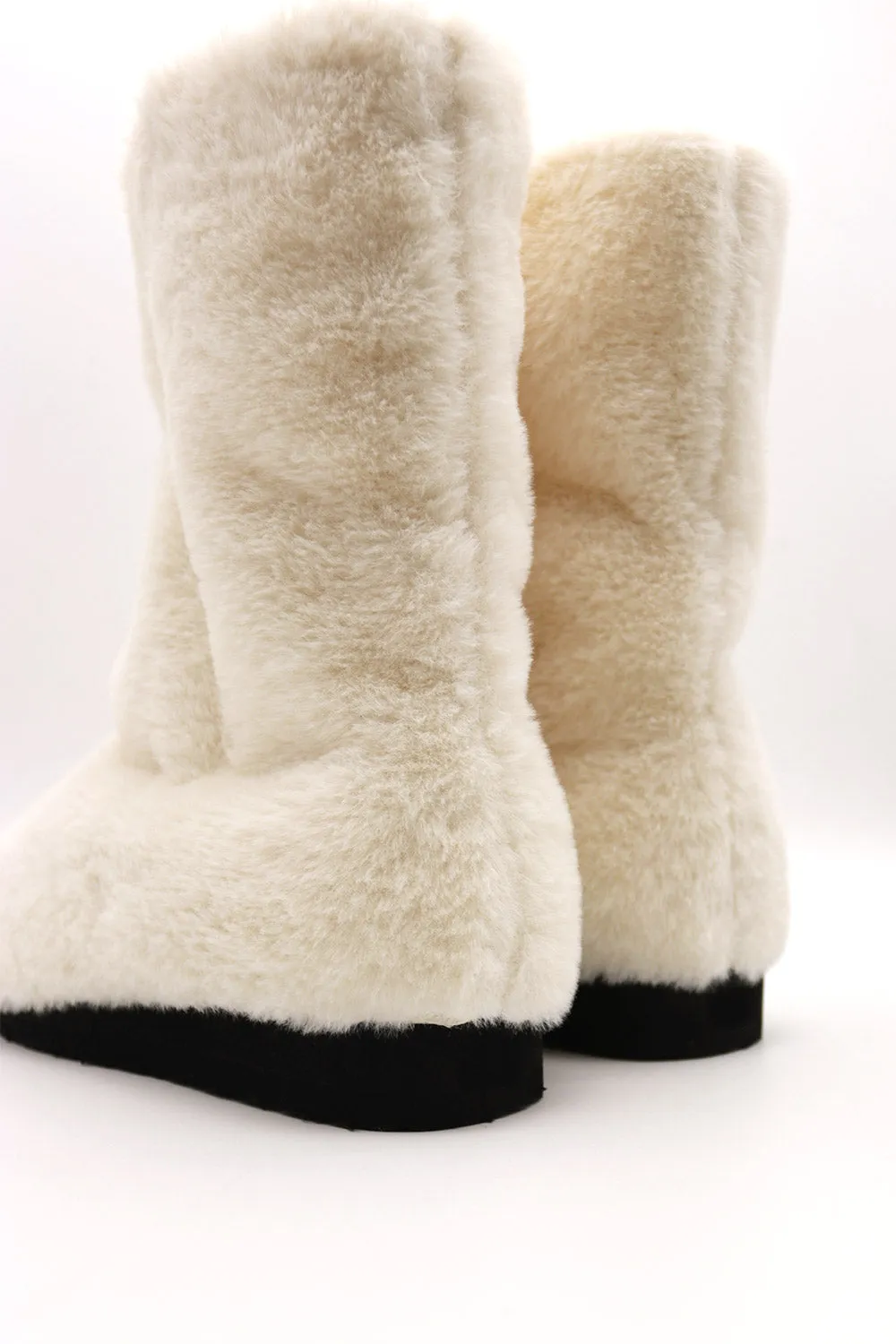 Ines Faux Fur Boots