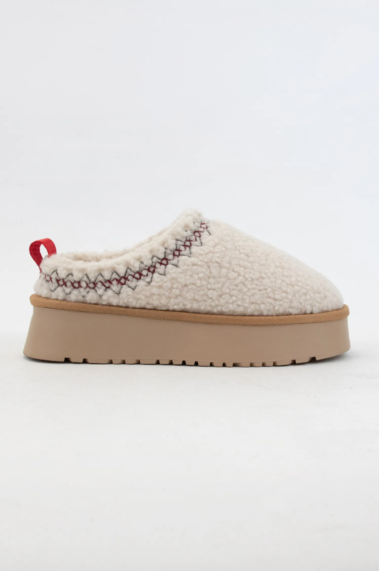 Isaac Platform Sherpa Slippers