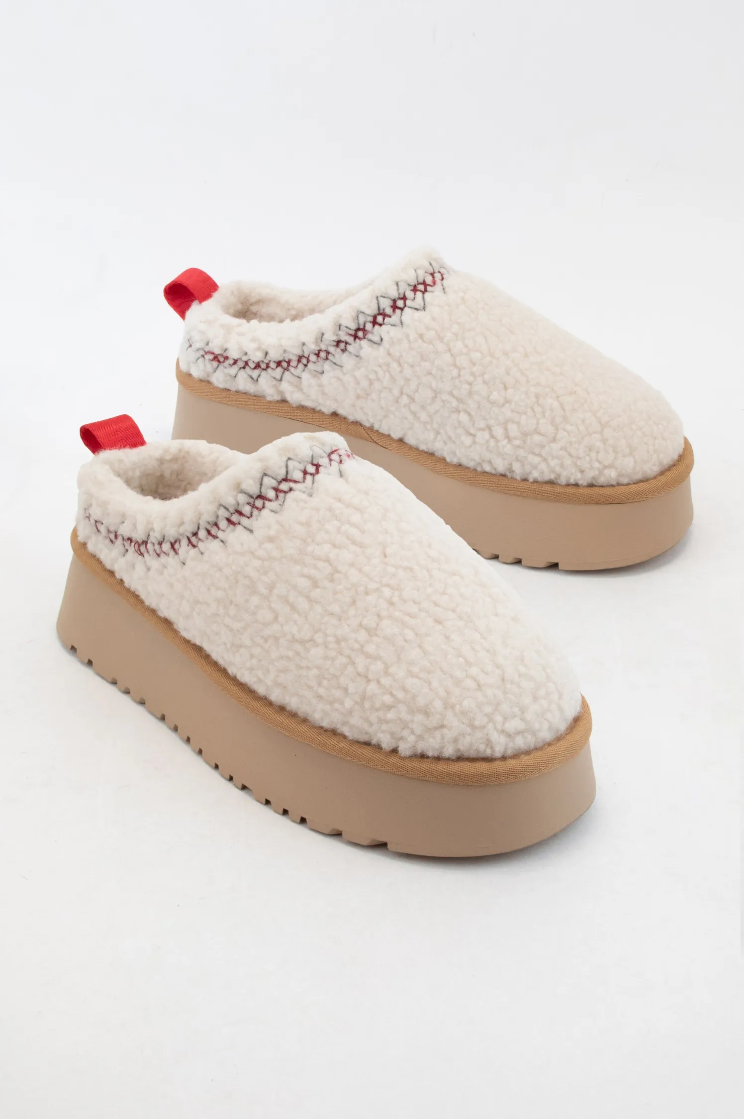 Isaac Platform Sherpa Slippers