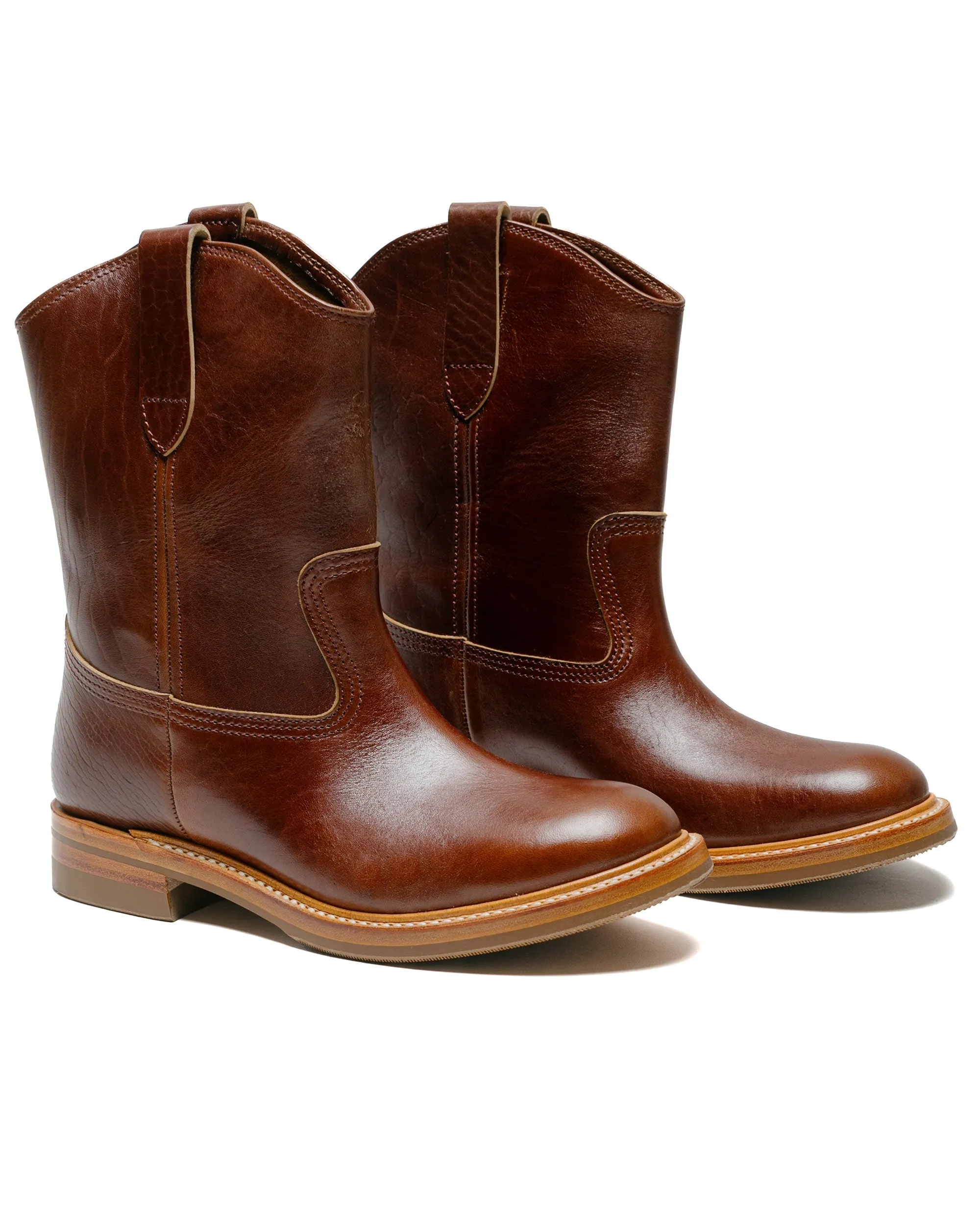 John Lofgren Bootmaker Duke Roper Boots Shinki Hikaku Horsebutt Timber