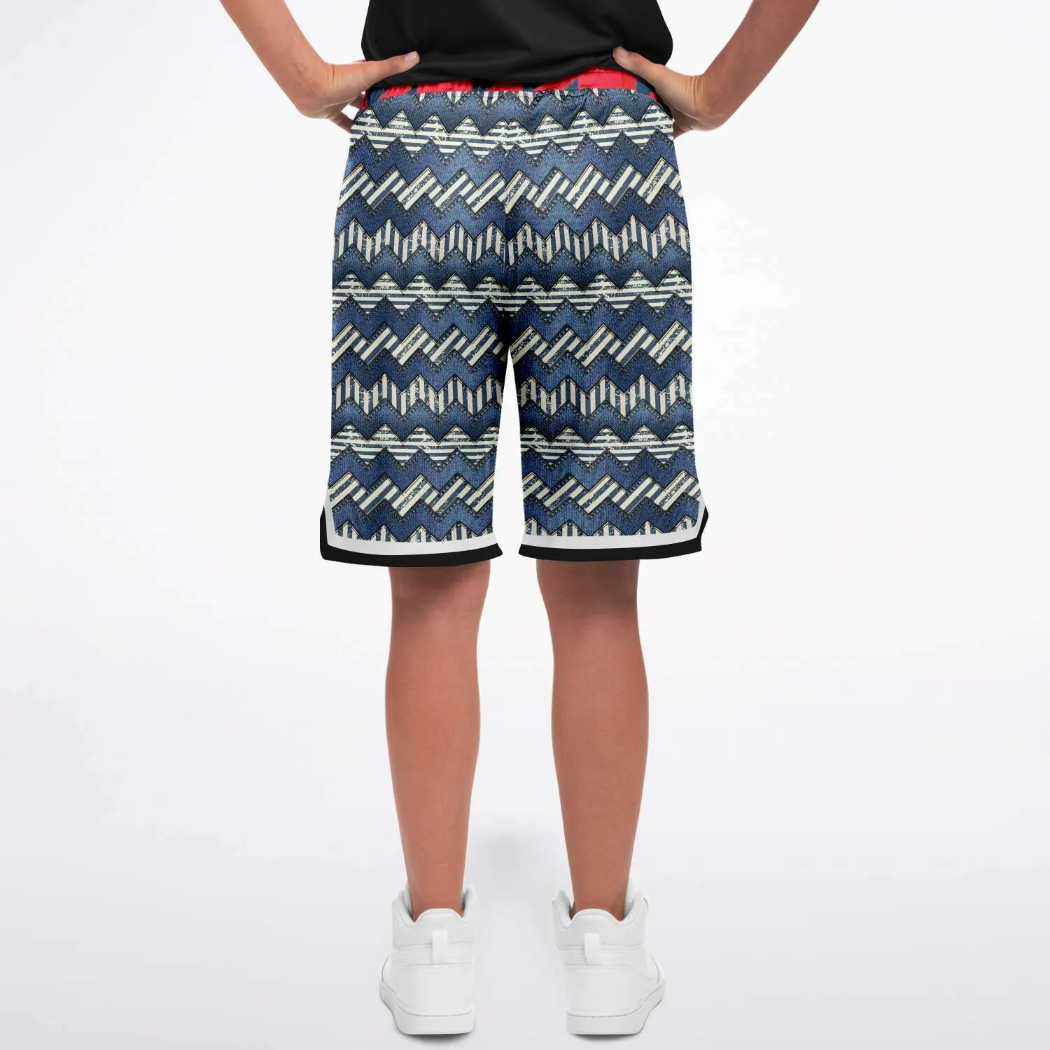 Liberty Pebble Unisex Basketball Shorts (Unisex)