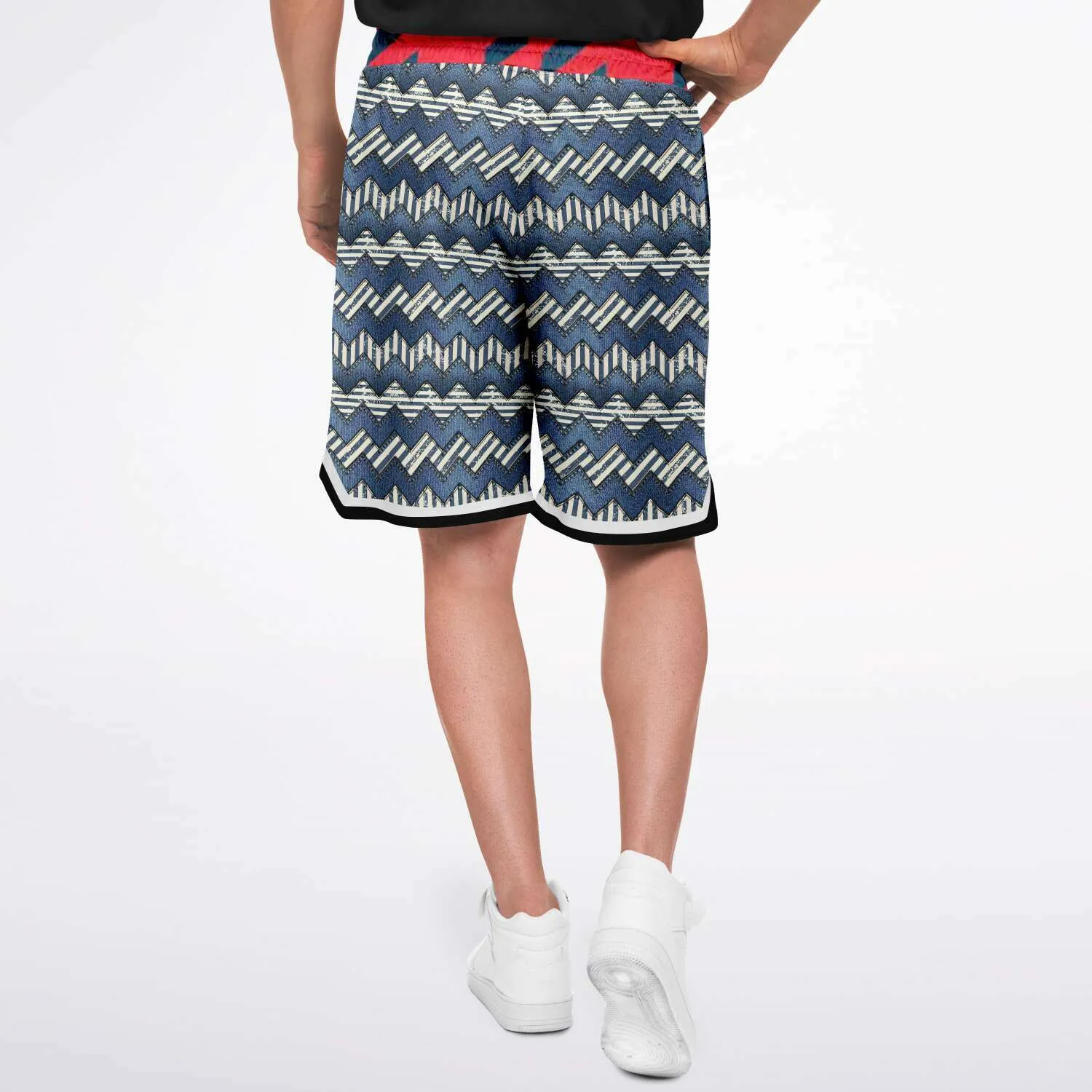 Liberty Pebble Unisex Basketball Shorts (Unisex)