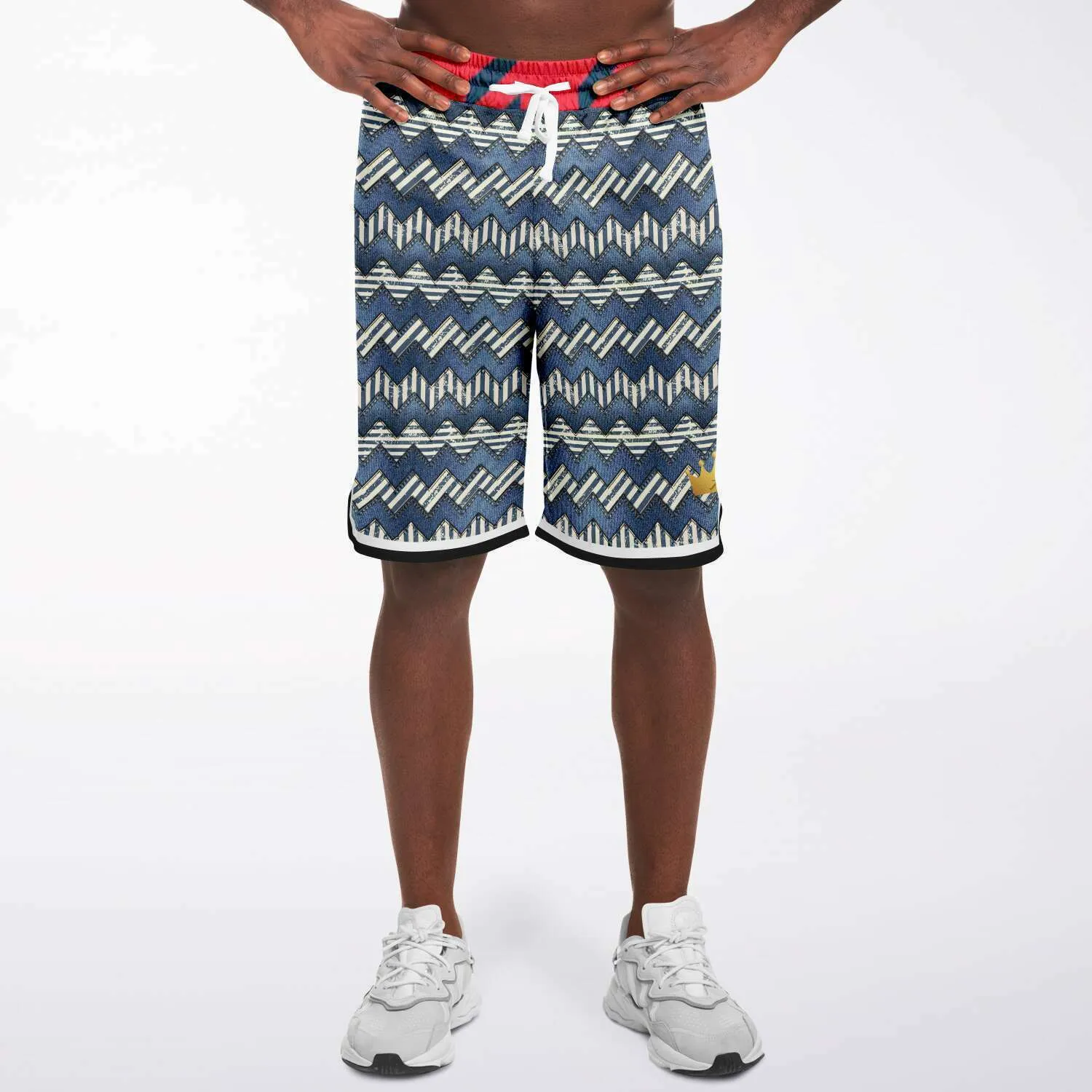 Liberty Pebble Unisex Basketball Shorts (Unisex)