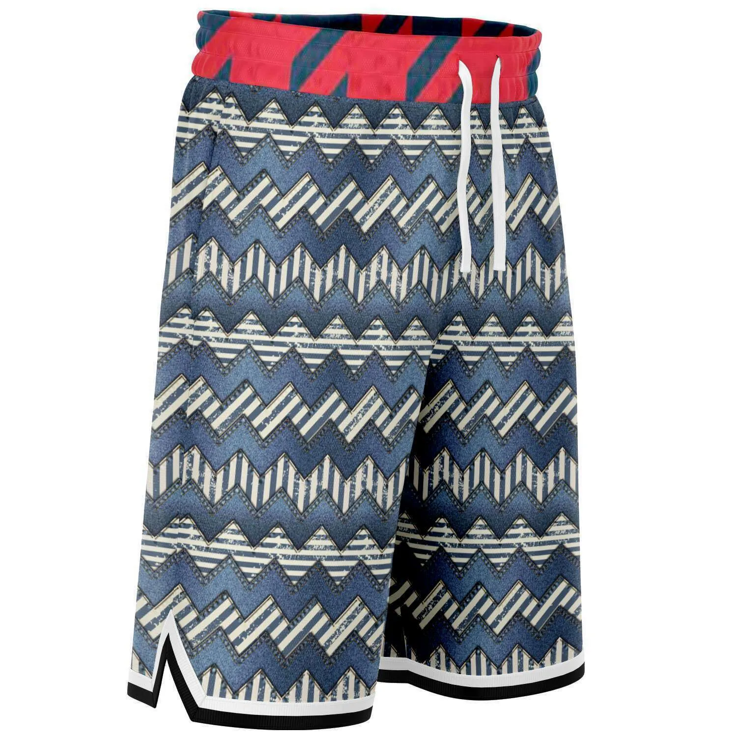 Liberty Pebble Unisex Basketball Shorts (Unisex)