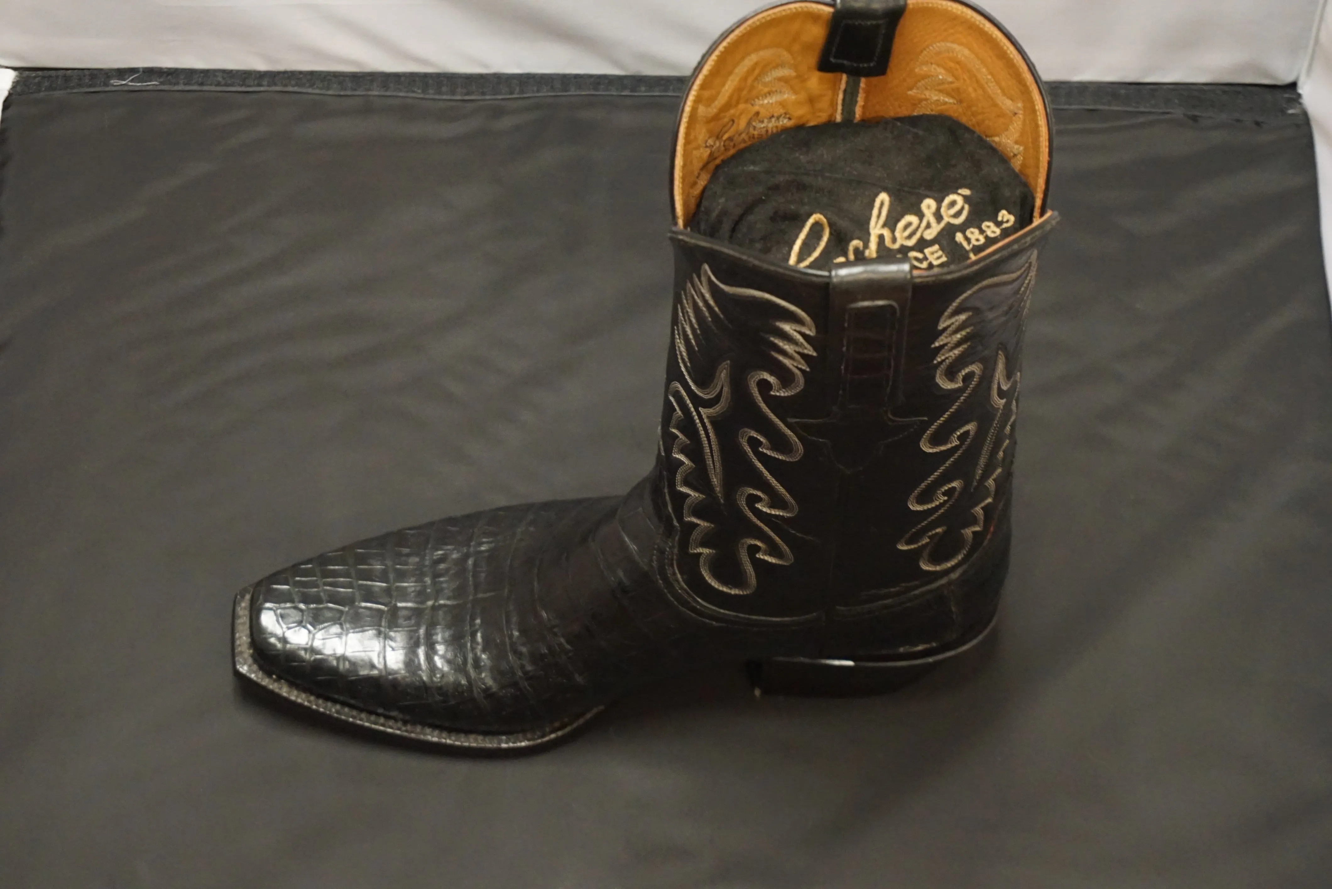 Lucchese Cowboy Boots Black E2147.73