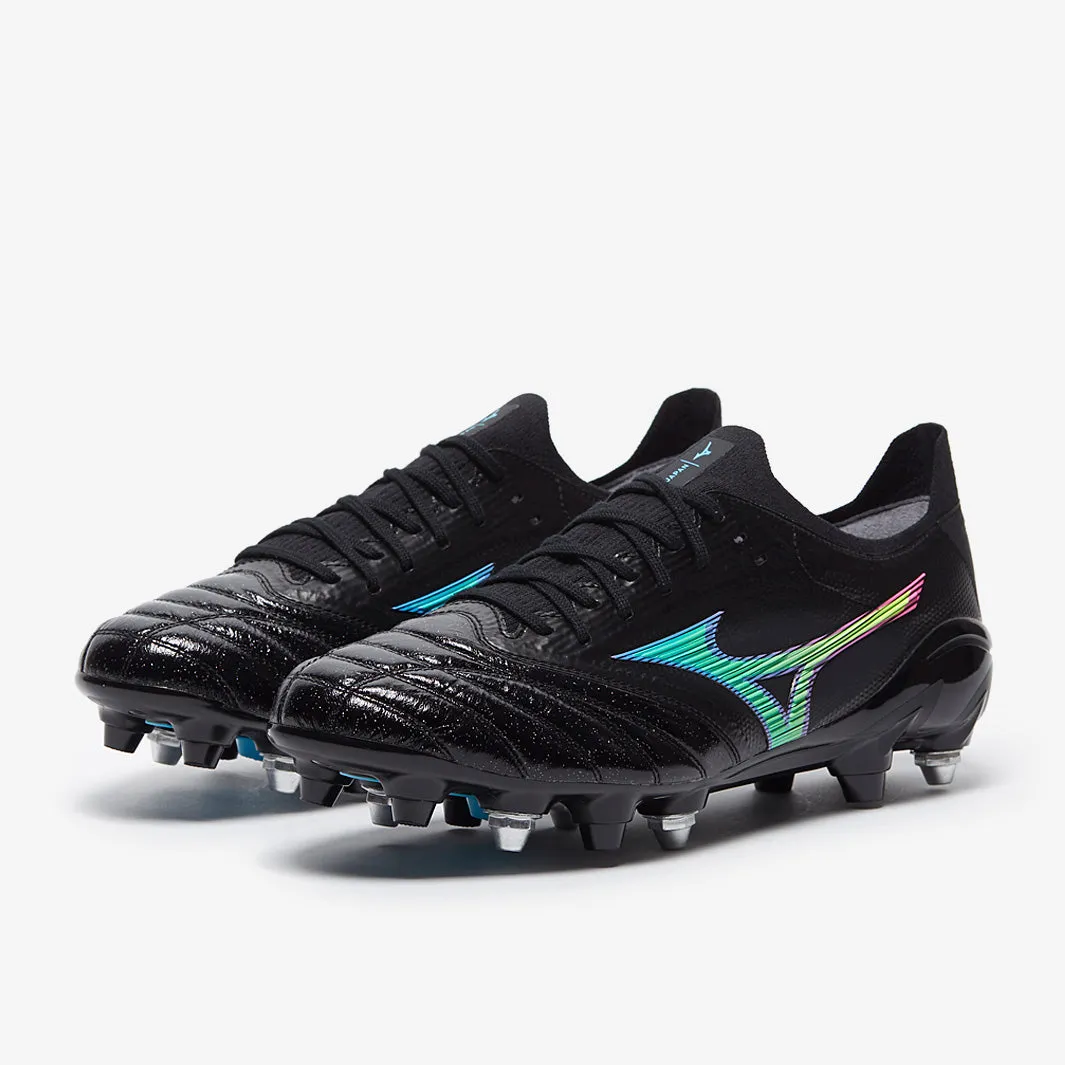 Mizuno Morelia Neo III Japan Mix Lace-Up Black Smooth Leather Mens Football Boots P1GC2090_18