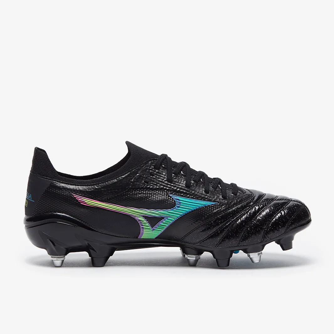 Mizuno Morelia Neo III Japan Mix Lace-Up Black Smooth Leather Mens Football Boots P1GC2090_18