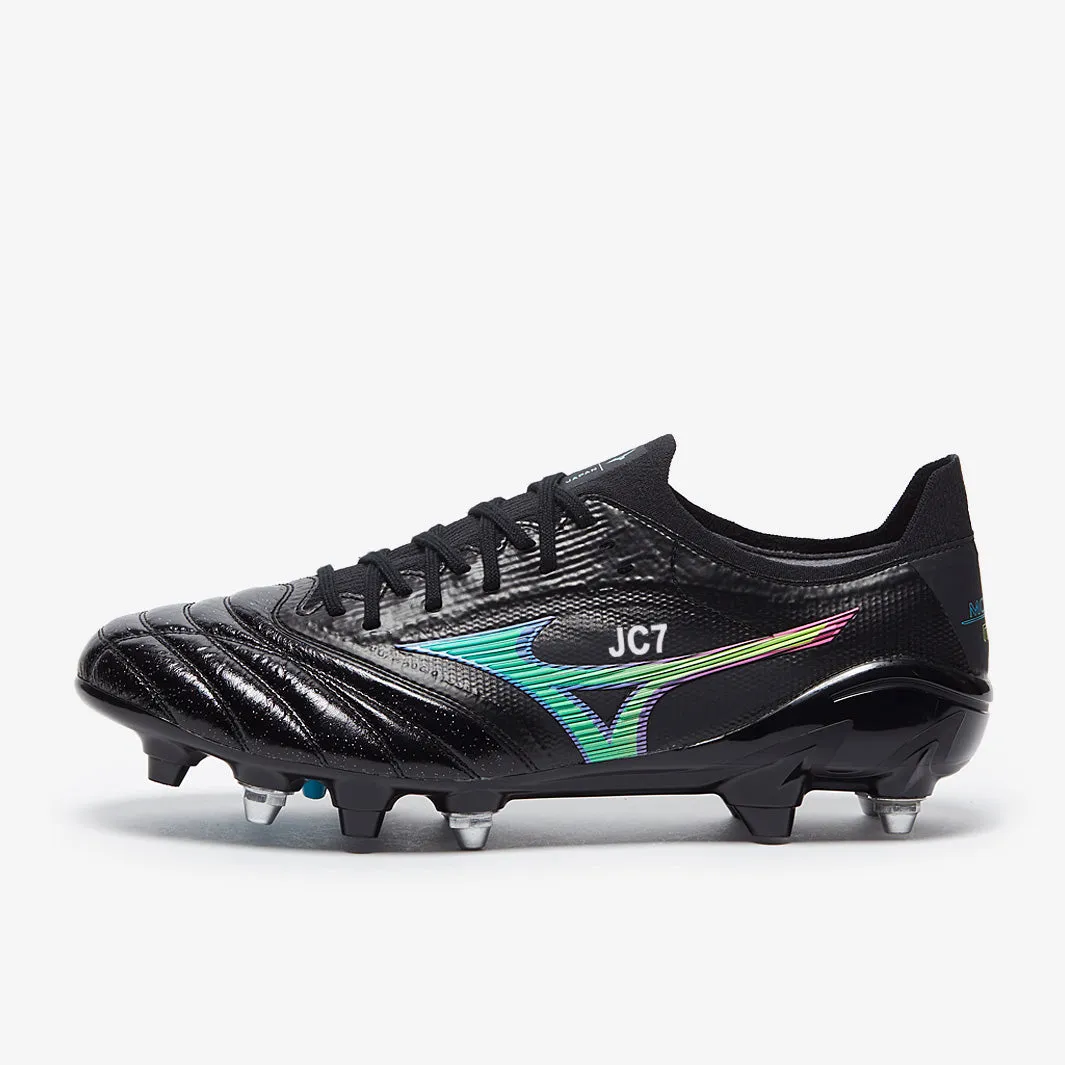 Mizuno Morelia Neo III Japan Mix Lace-Up Black Smooth Leather Mens Football Boots P1GC2090_18