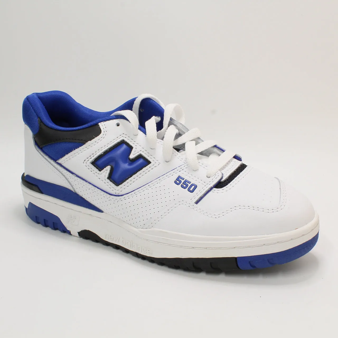 New Balance BB550 White Blue Black Trainers