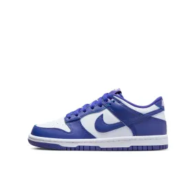 Nike Dunk Low GS (White/Concord/University Red)