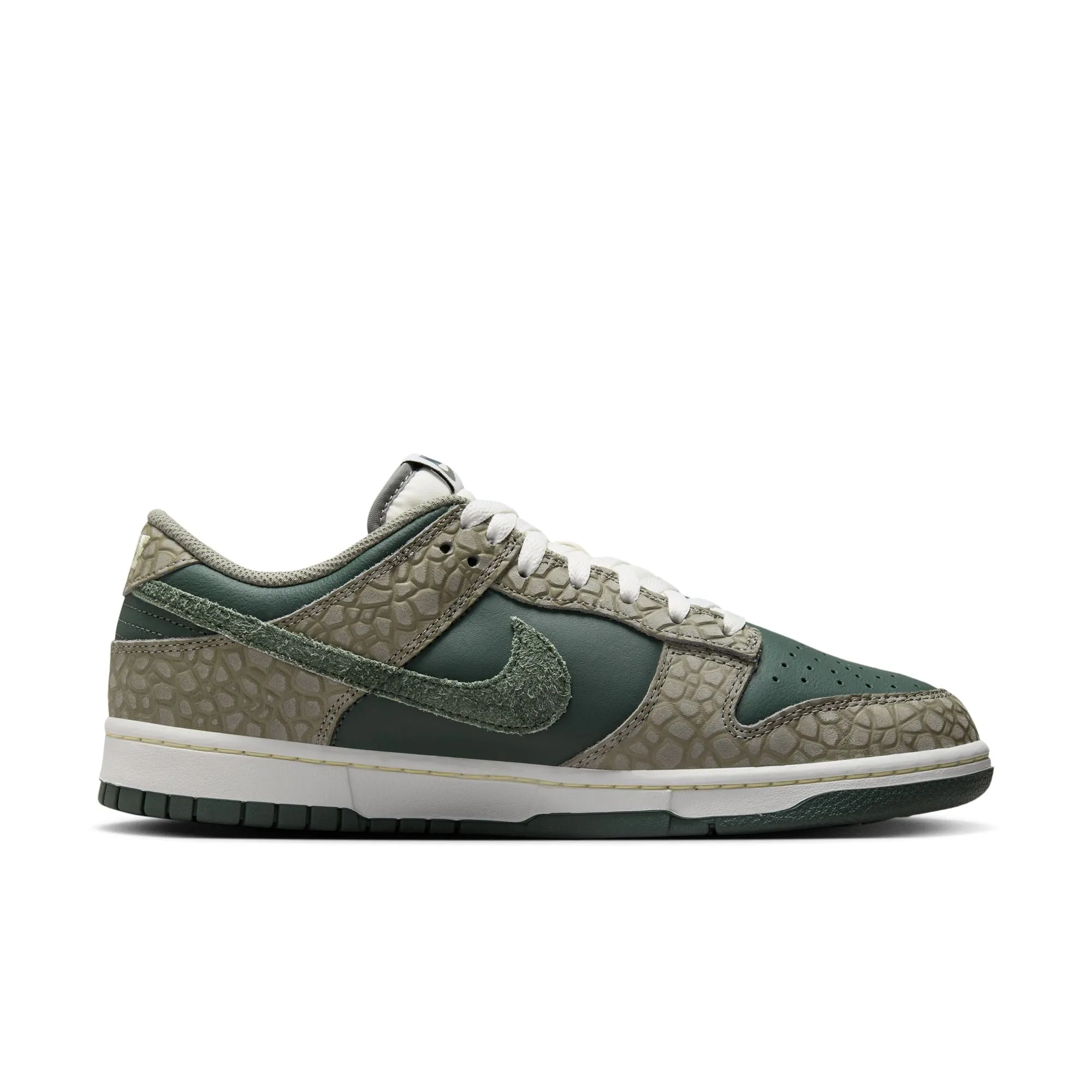 Nike Dunk Low Retro PRM (Dark Stucco/Vintage Green)