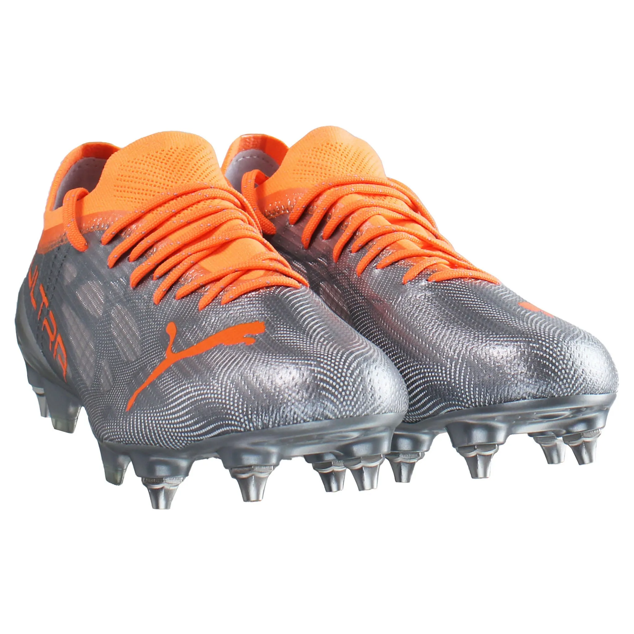 Puma Ultra 1.4 MxSG Mens Silver Football Boots