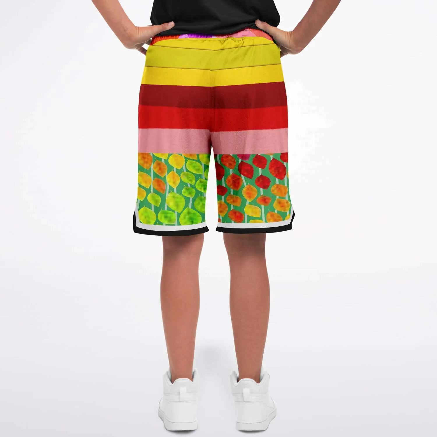 Rainbow-Tastic Unisex Basketball Shorts