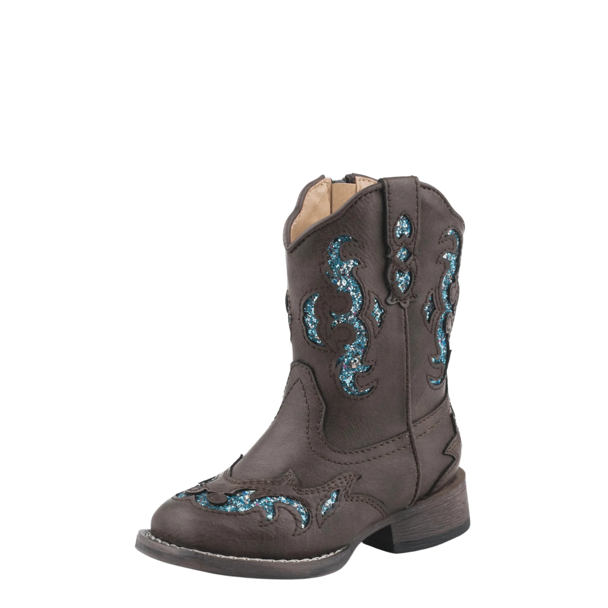 Roper Toddler/Little Kids Glitter Gypsy Boot - Brown