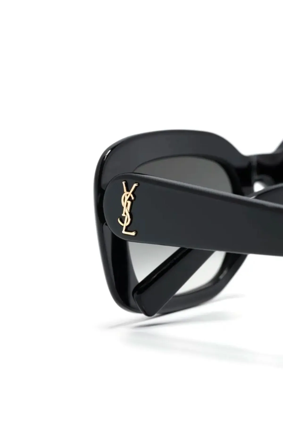 Saint Laurent Rectangle Frame Sunglasses - Black