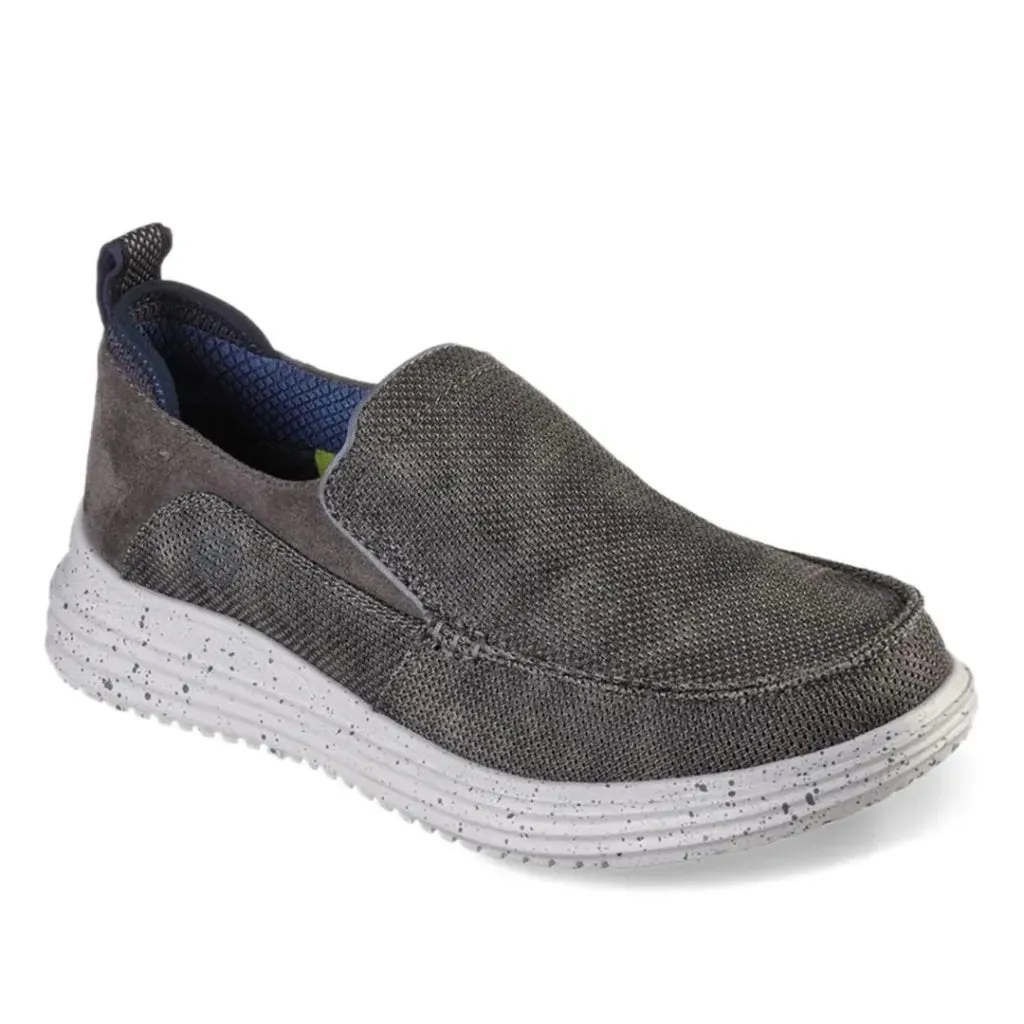 SKECHERS Proven Renco Canvas Slip-on Men 204568-GRY