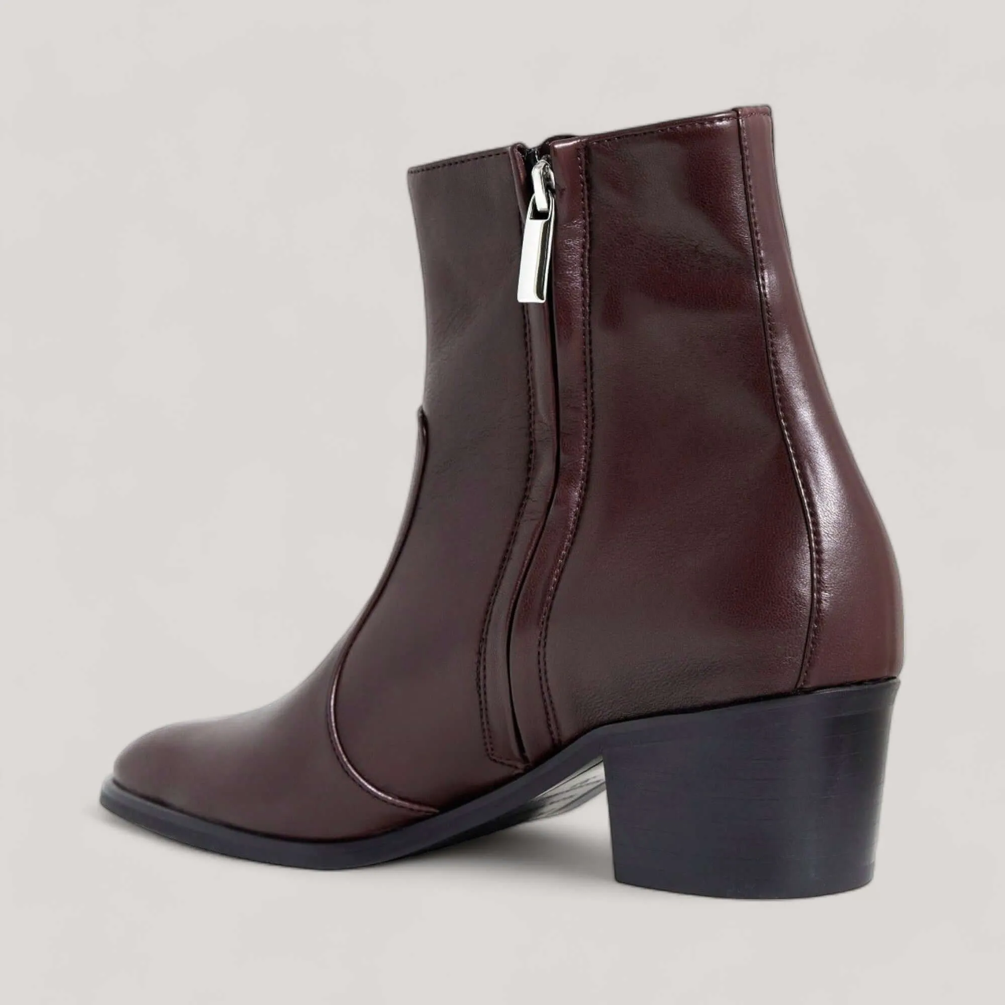 STEFFY | Brown Capretto - Ankle Boot