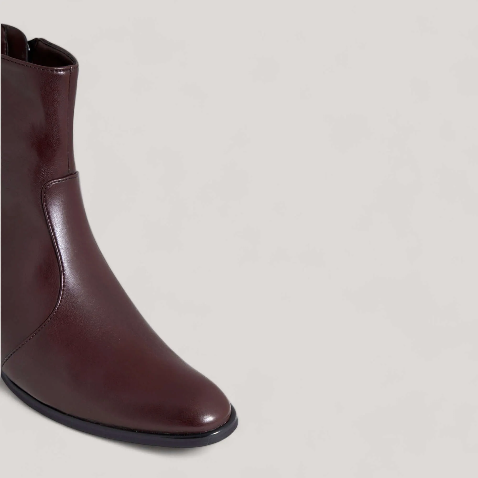 STEFFY | Brown Capretto - Ankle Boot