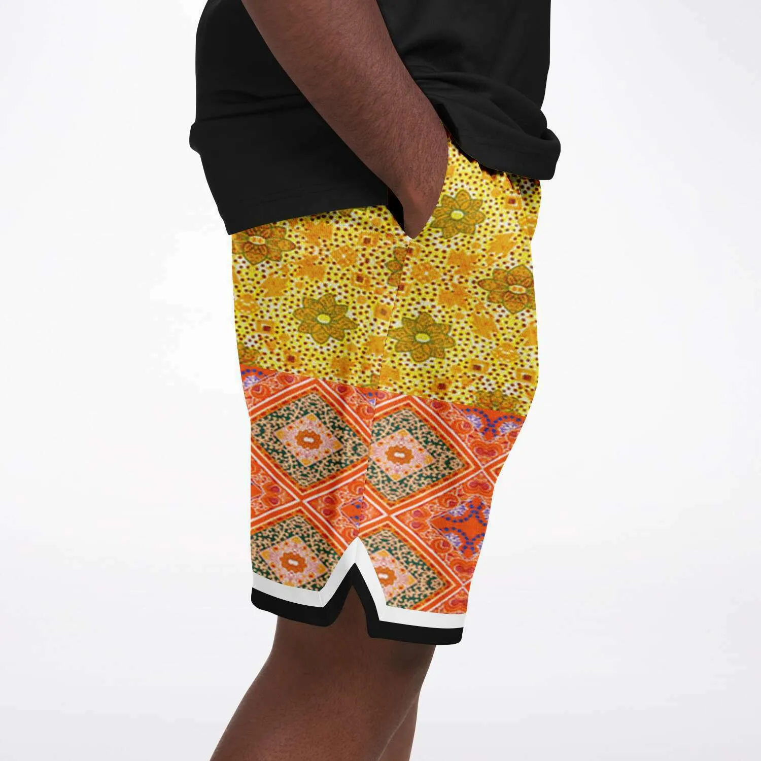 Taj Mahal Unisex Basketball Shorts