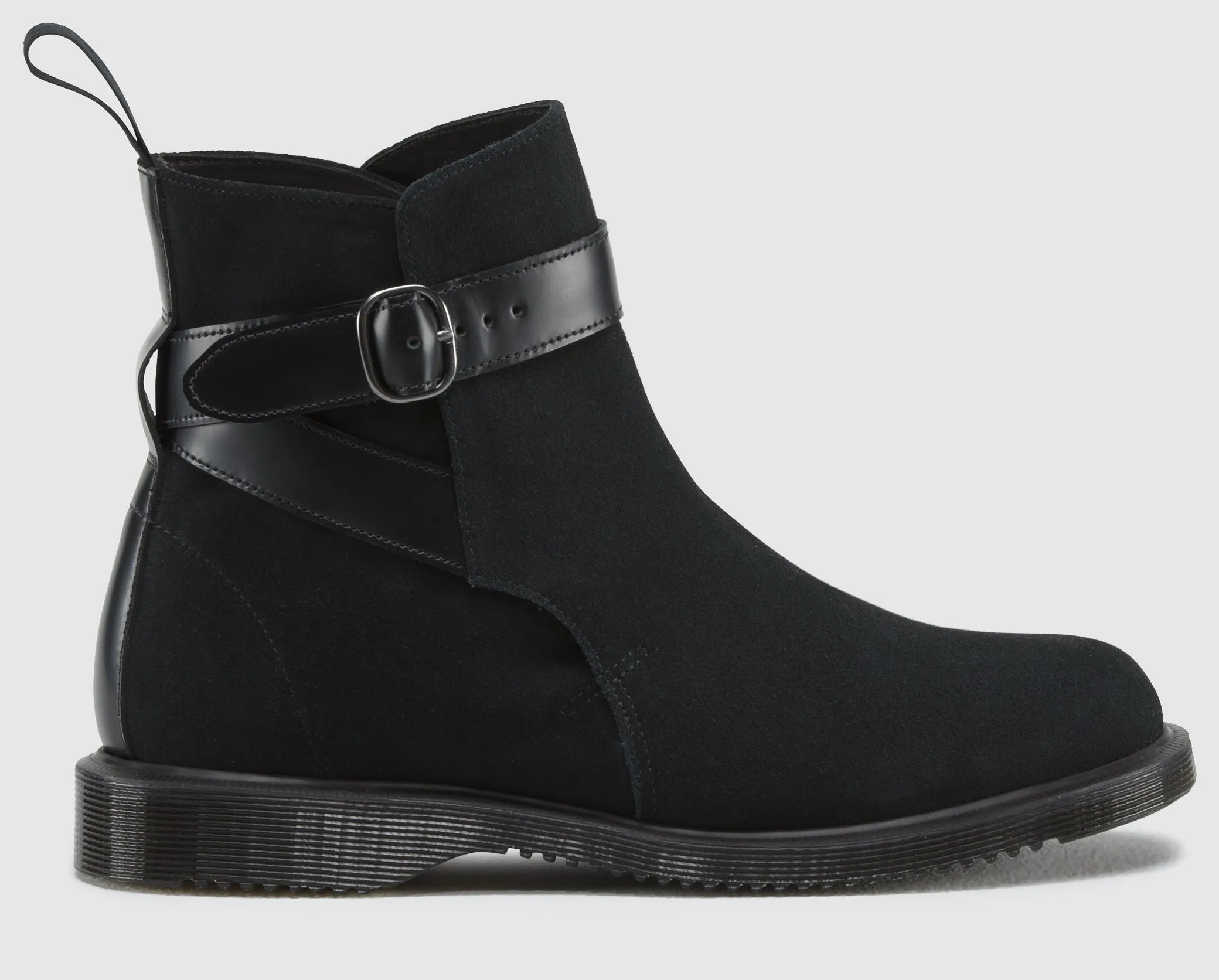 TERESA BLACK HI SUEDE WP SMOOTH BOOT