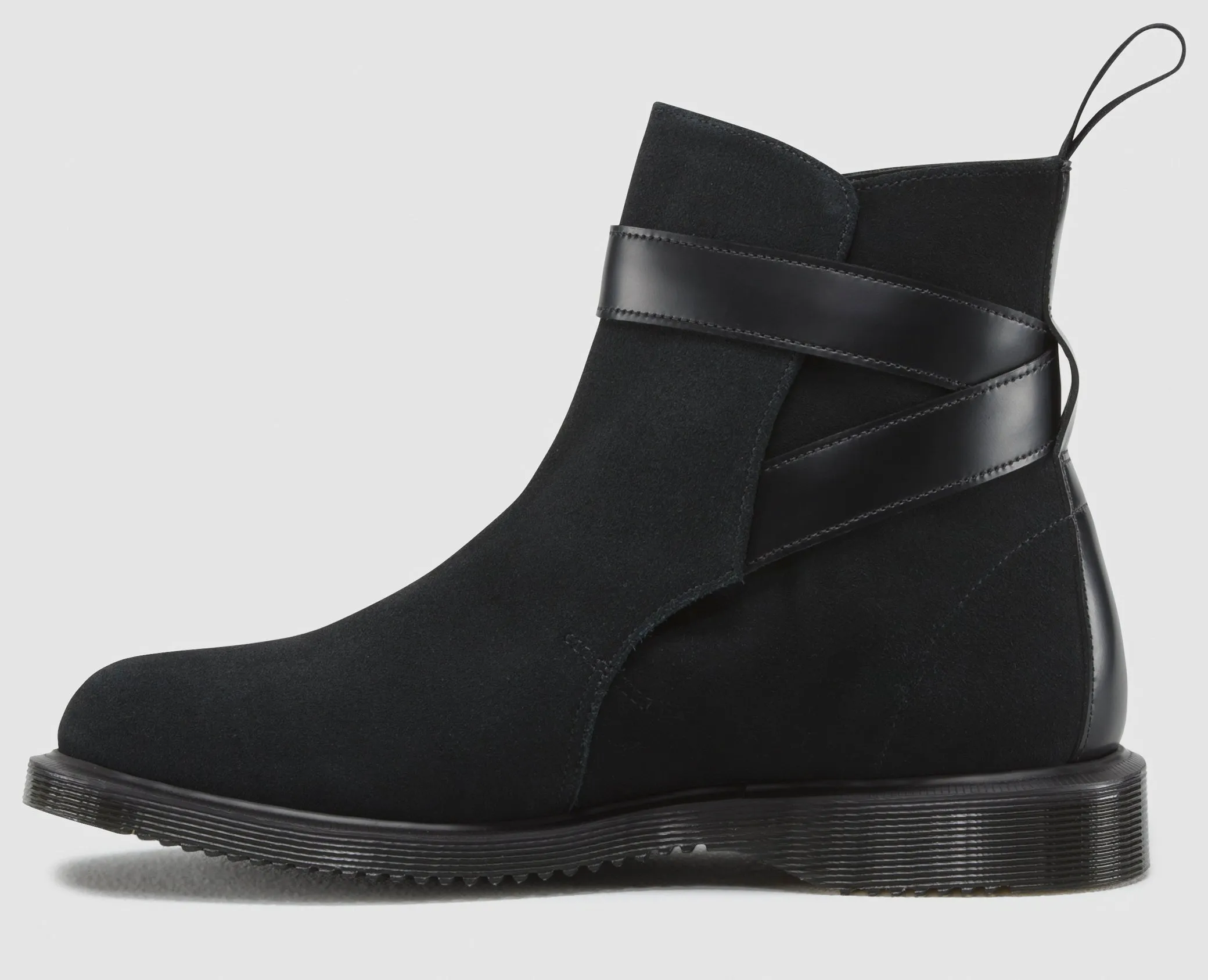 TERESA BLACK HI SUEDE WP SMOOTH BOOT